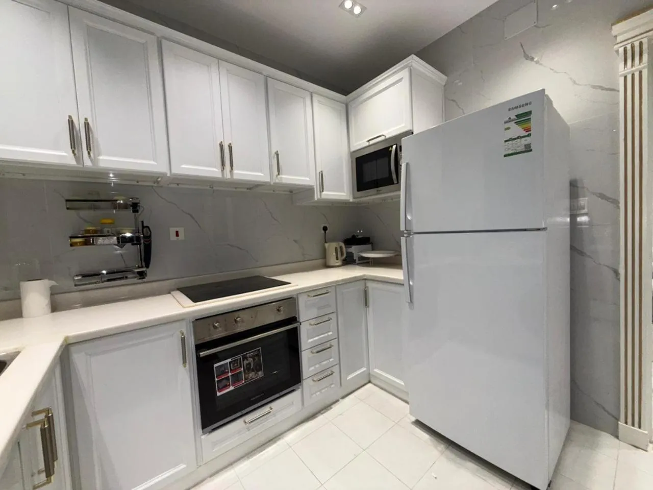 Kitchen or kitchenette in Eqamh VIP