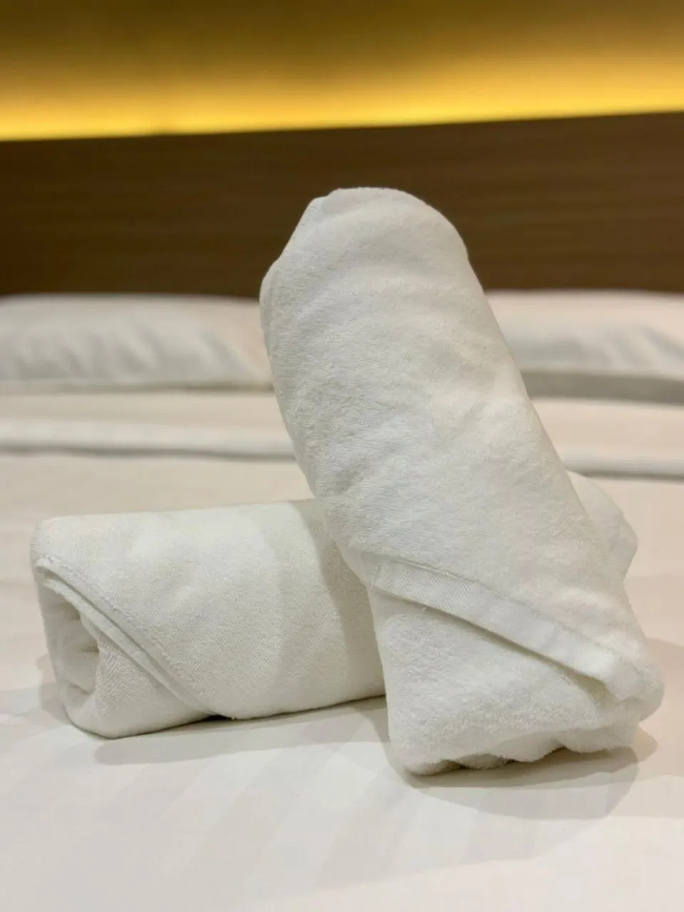 towels, Bed in STAR HOTEL