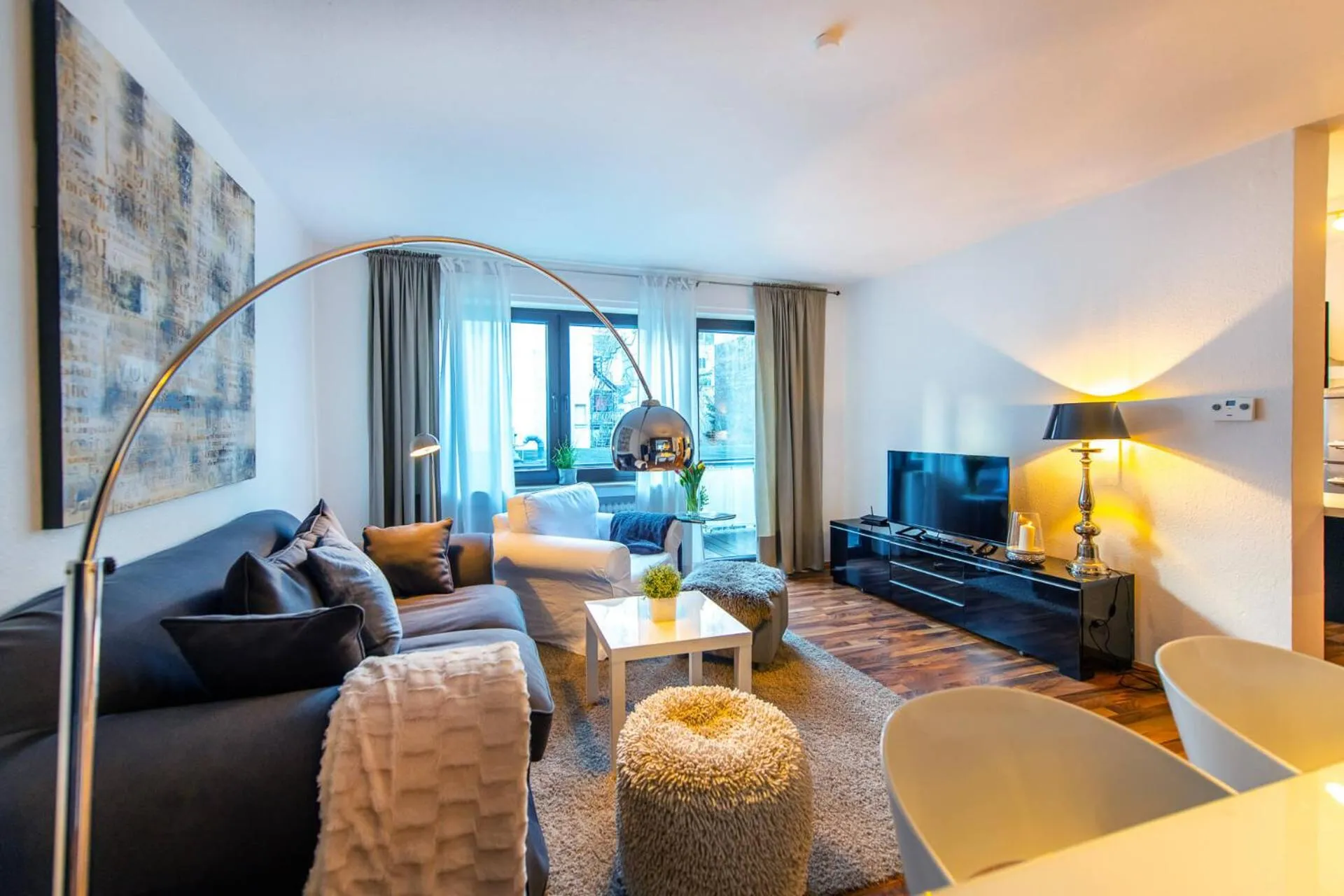 Living room in Ferienwohnung Koblenz Altstadt