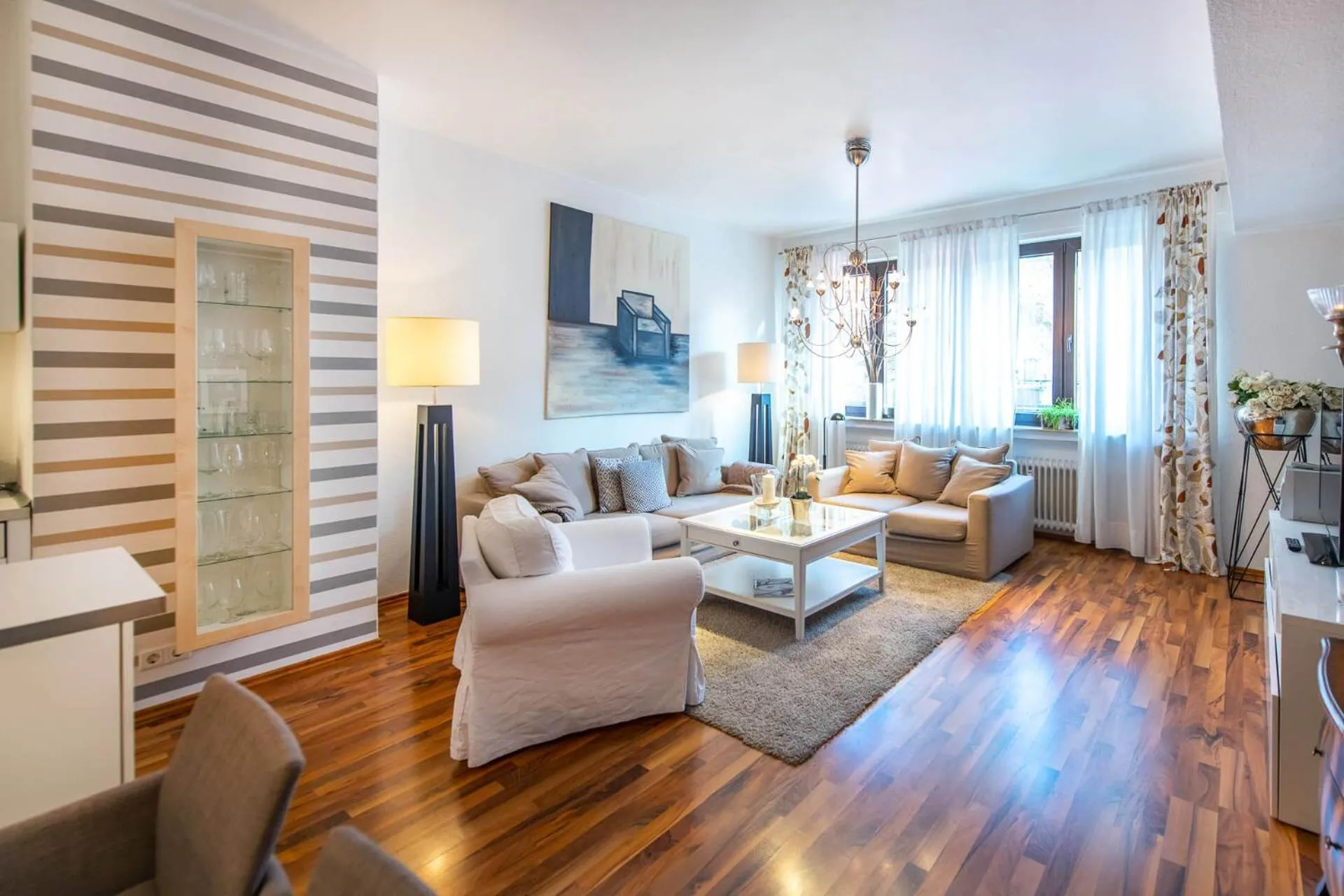Living room in Ferienwohnung Koblenz Altstadt