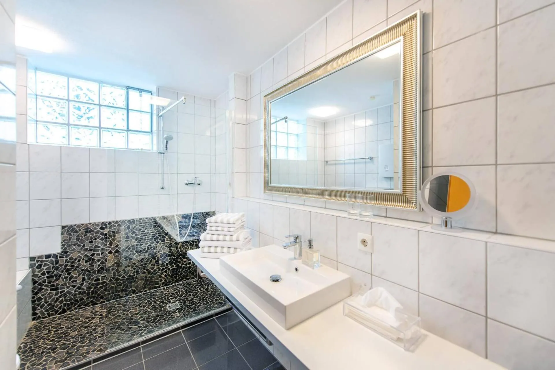 Shower in Ferienwohnung Koblenz Altstadt