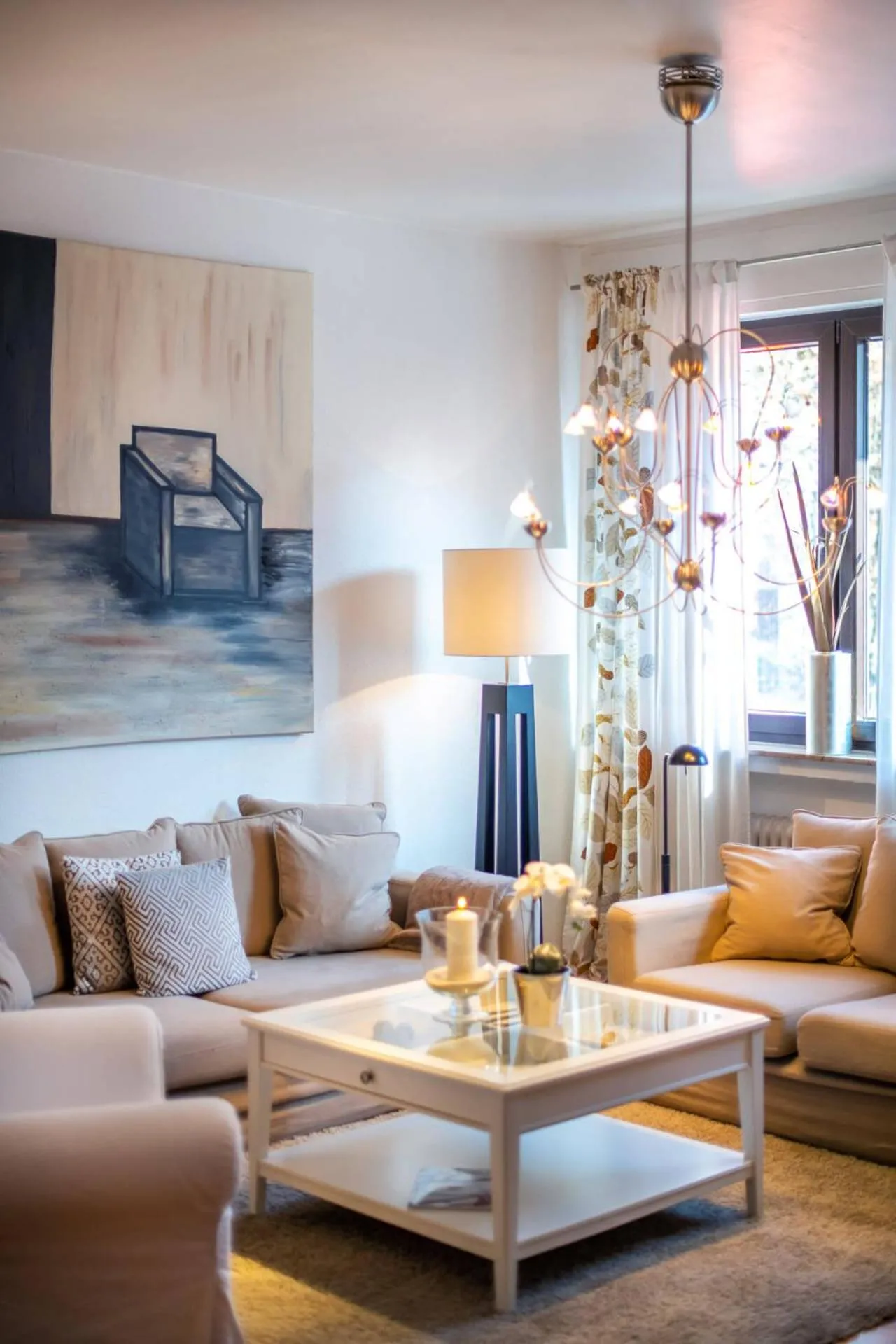 Living room in Ferienwohnung Koblenz Altstadt