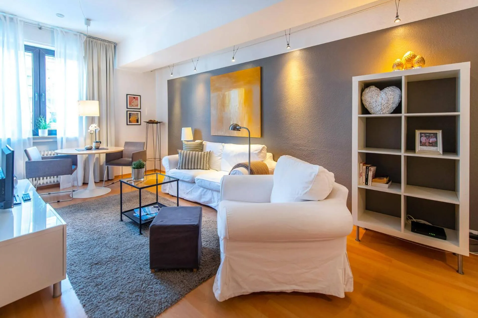 Living room in Ferienwohnung Koblenz Altstadt
