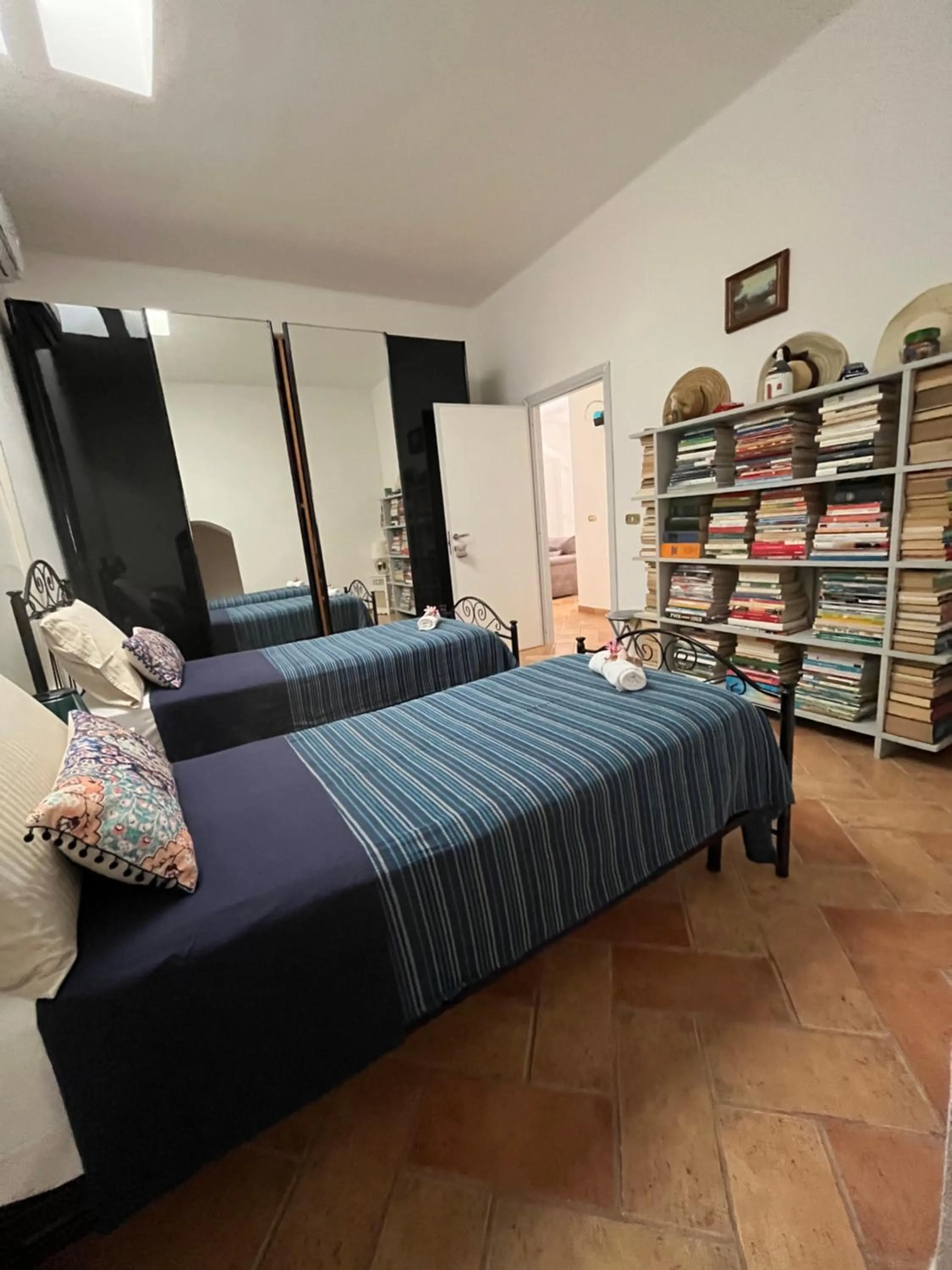 Bedroom, Bed in Casa alle Colonne