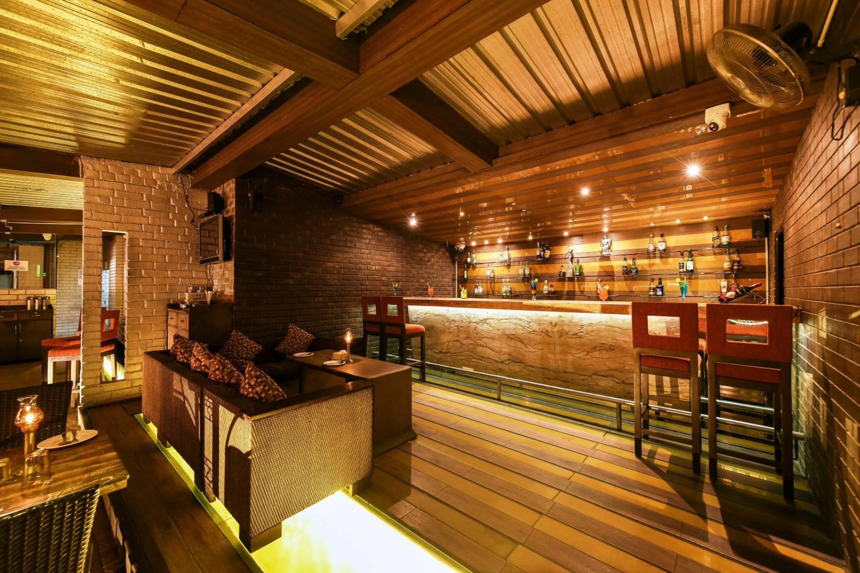 Lounge or bar in Hotel Roopa