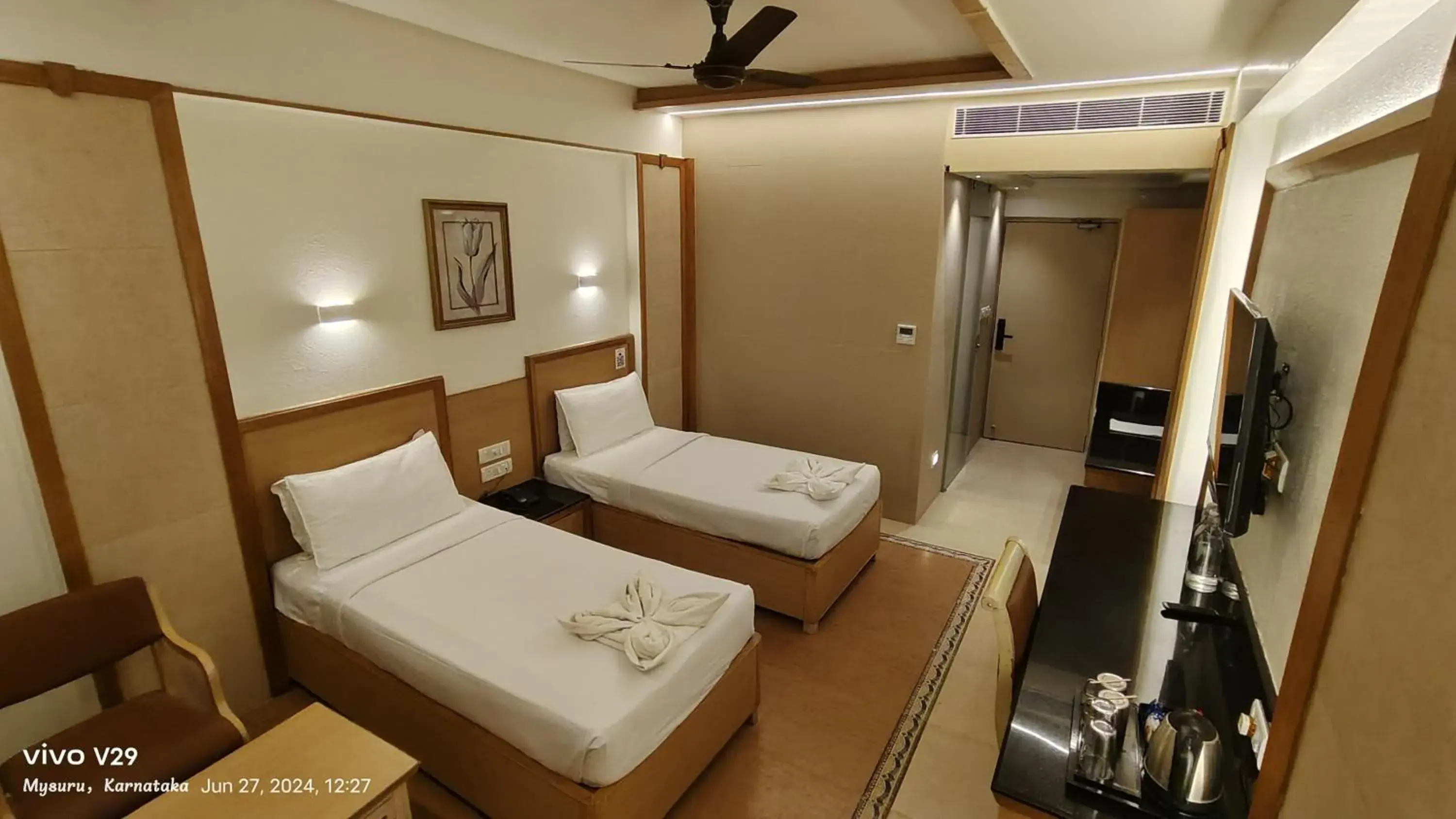 Bed in Hotel Roopa Bed in Hotel Roopa