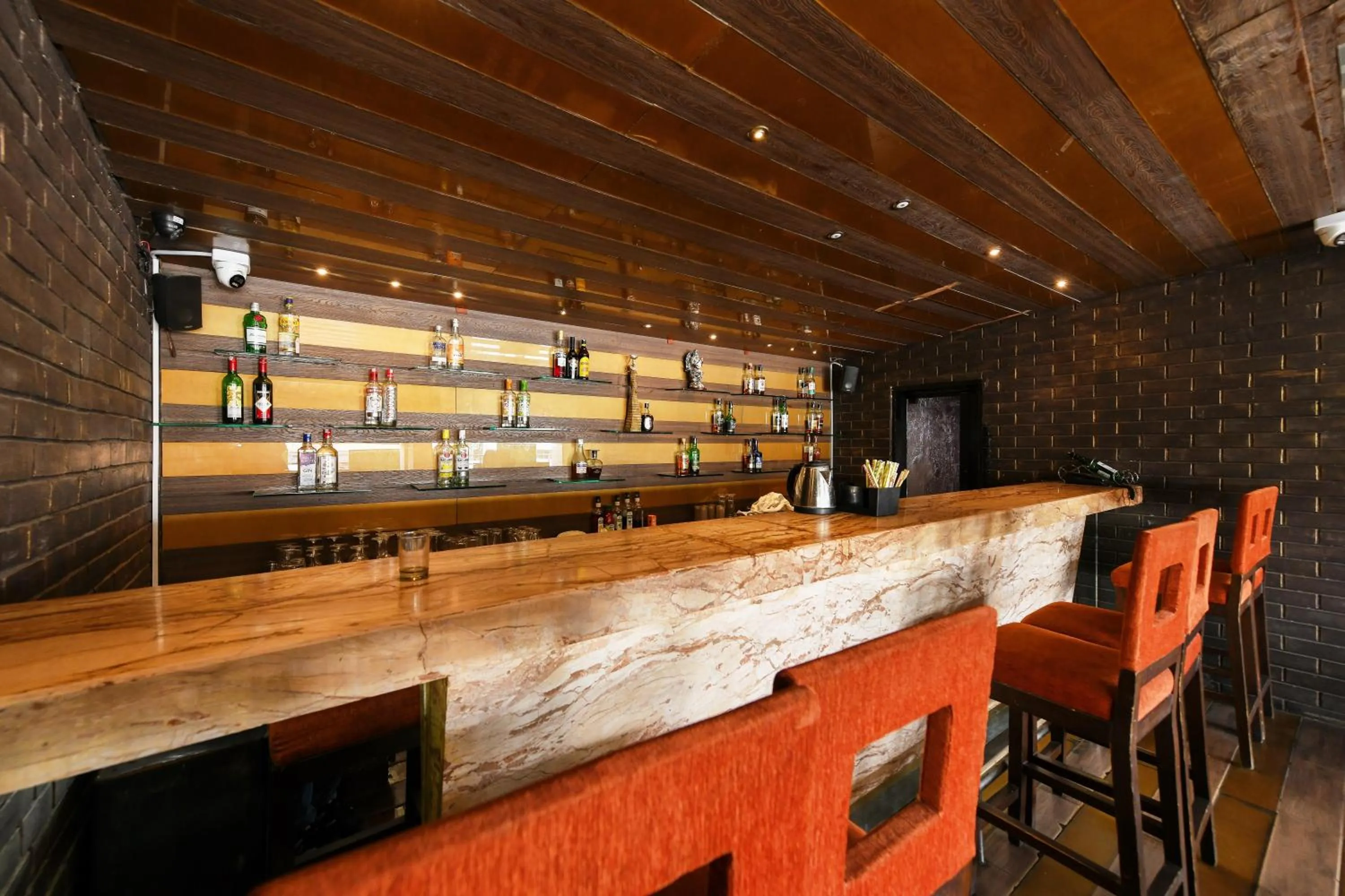 Lounge or bar in Hotel Roopa
