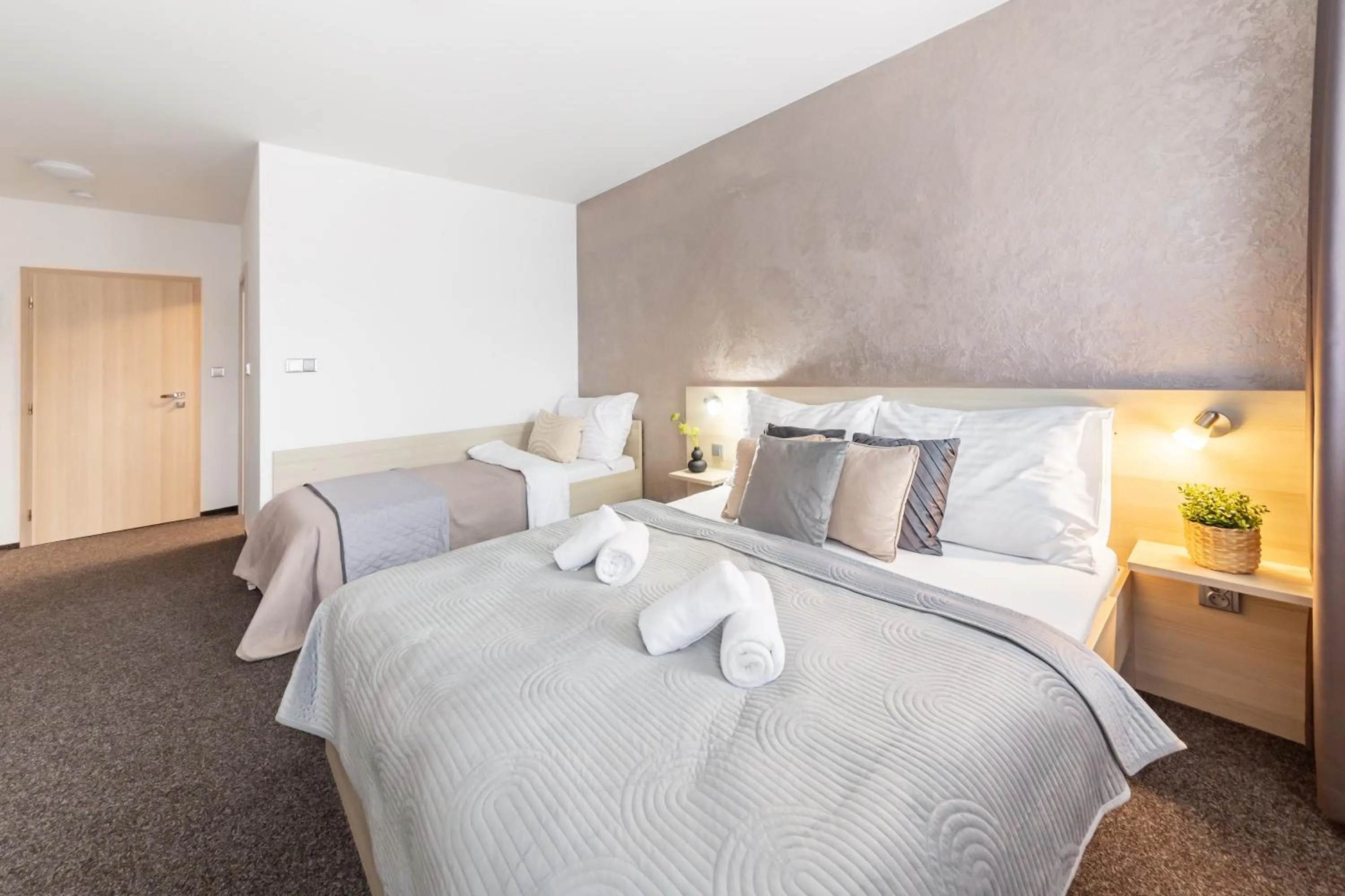 Bed in Penzion Pepovka