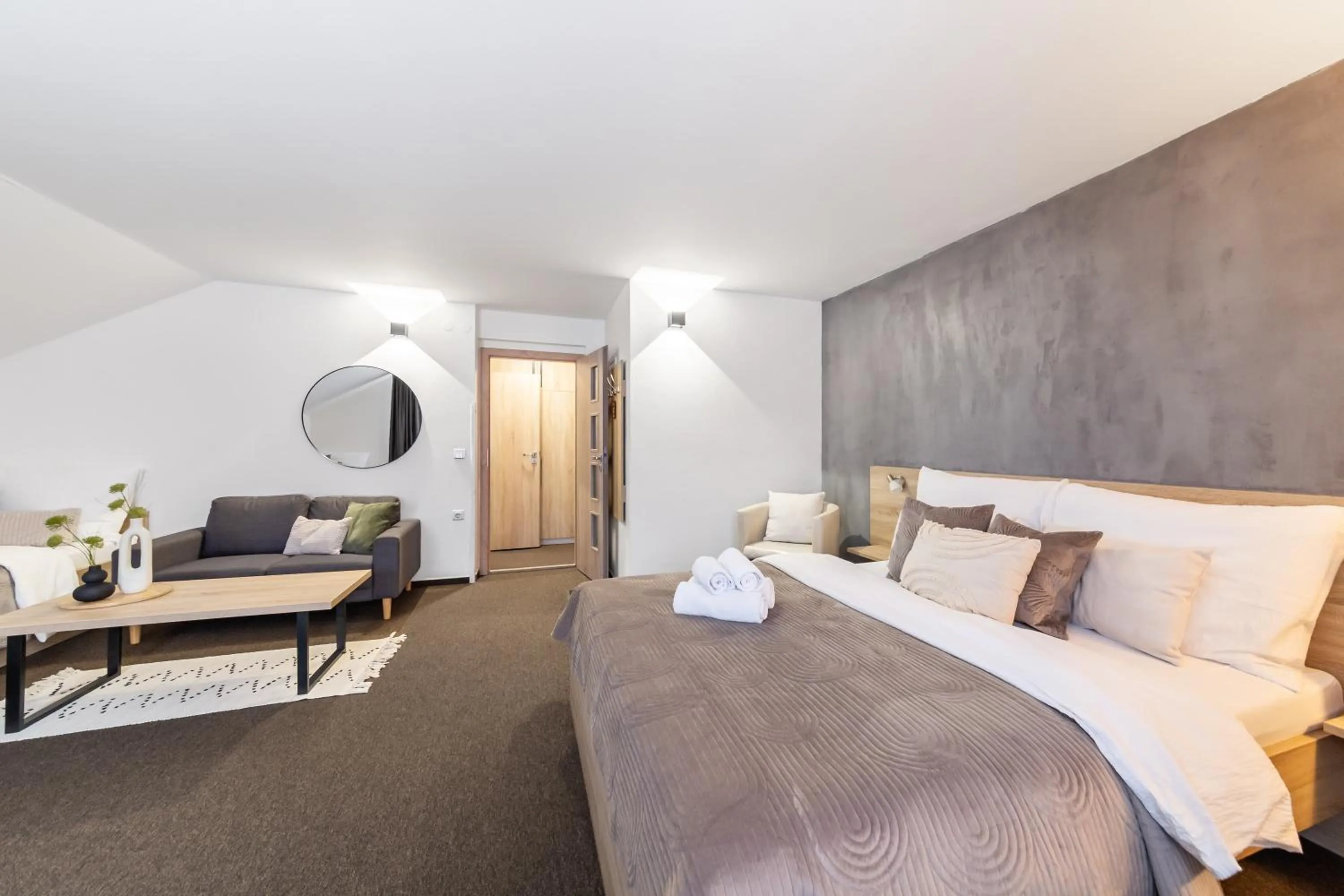 Bed in Penzion Pepovka