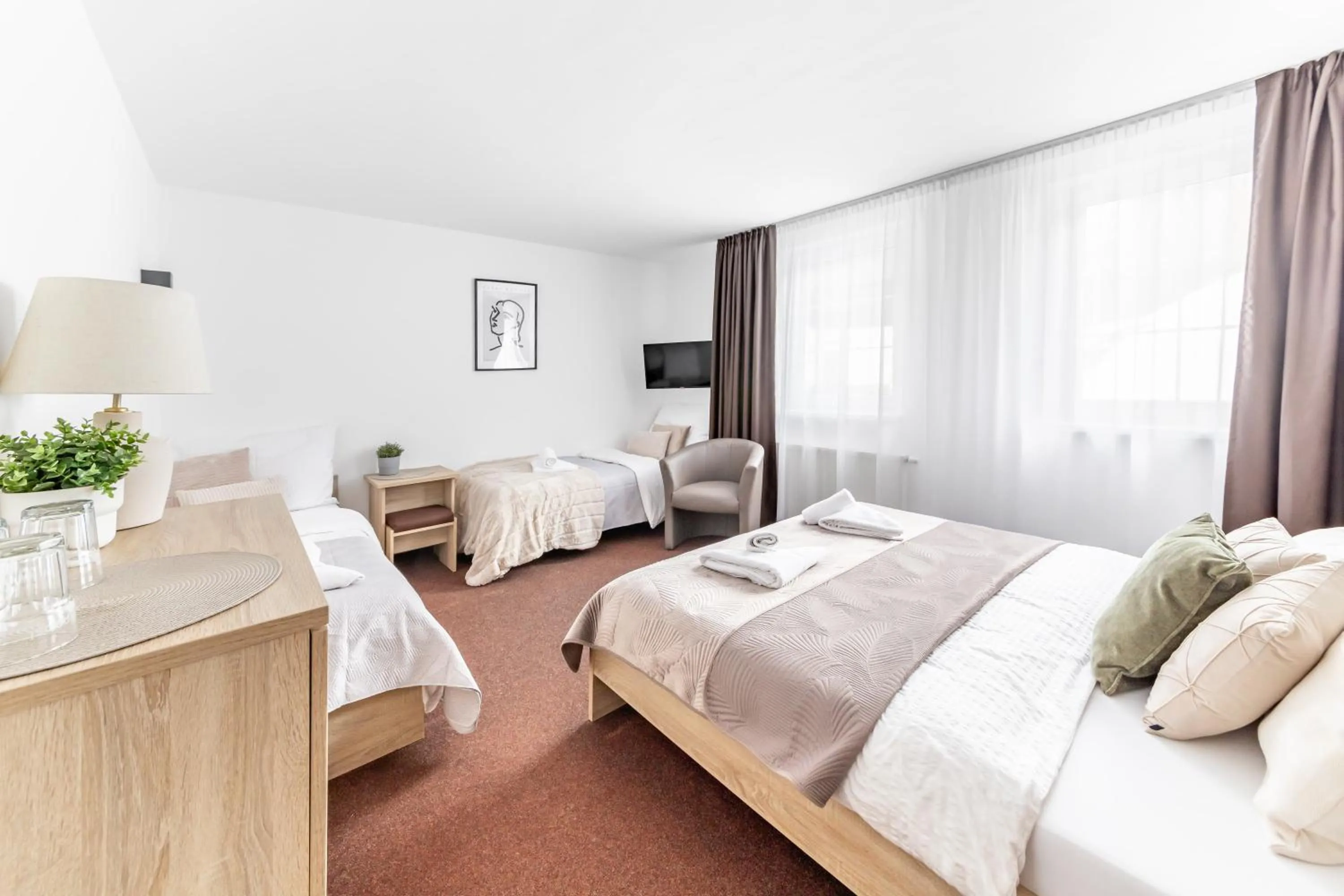 Bed in Penzion Pepovka