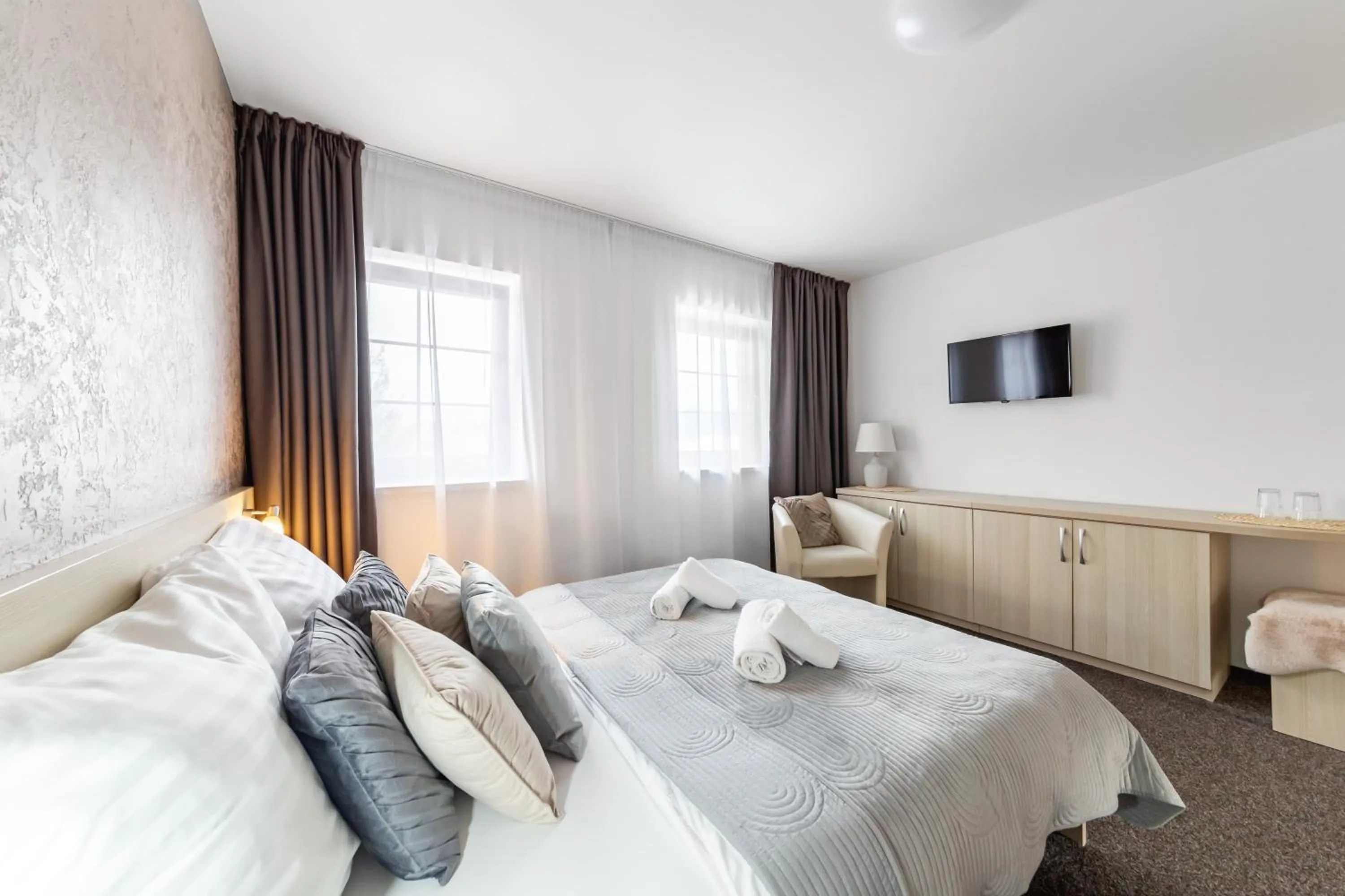 Bed in Penzion Pepovka