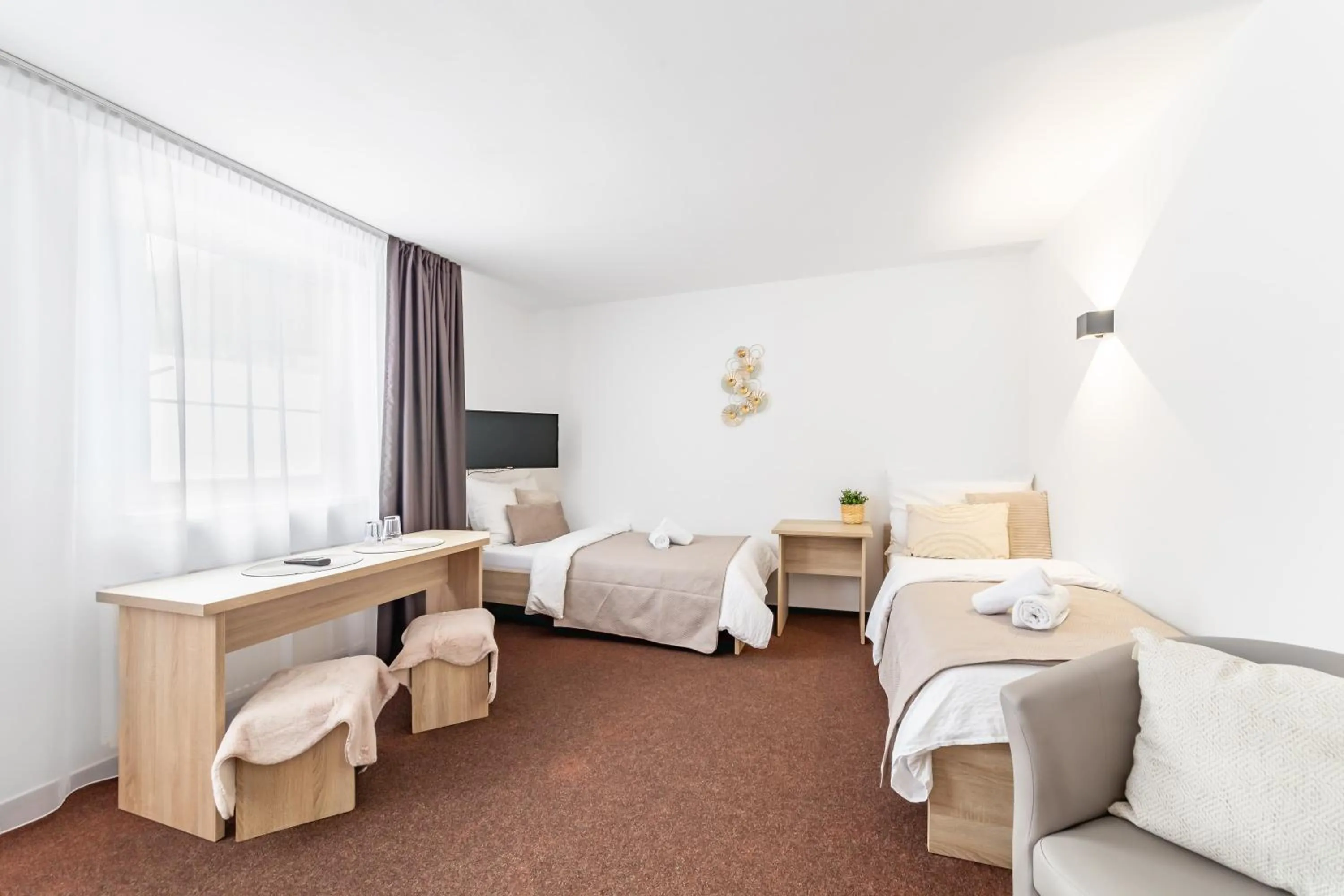 Bed in Penzion Pepovka