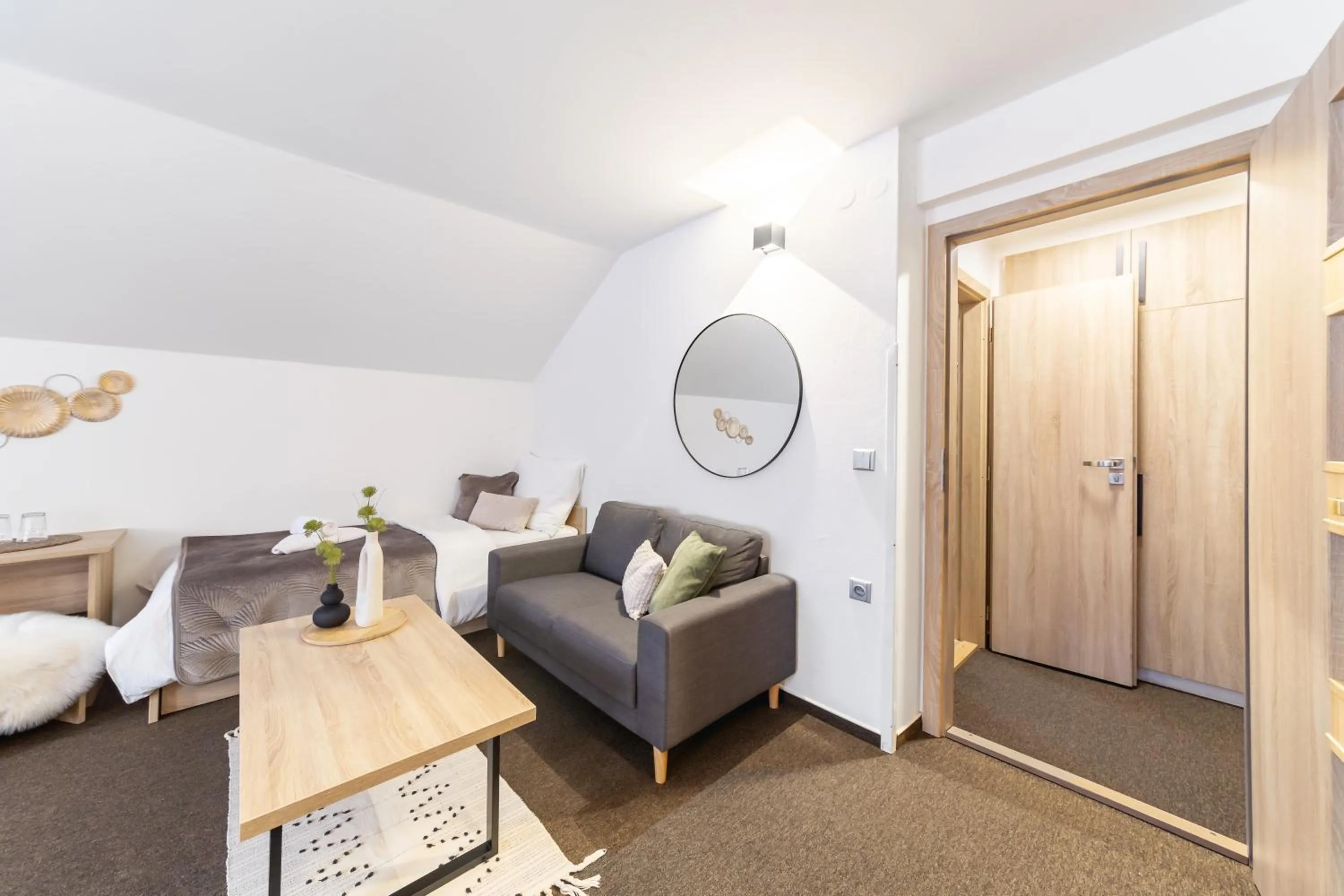 Bed in Penzion Pepovka