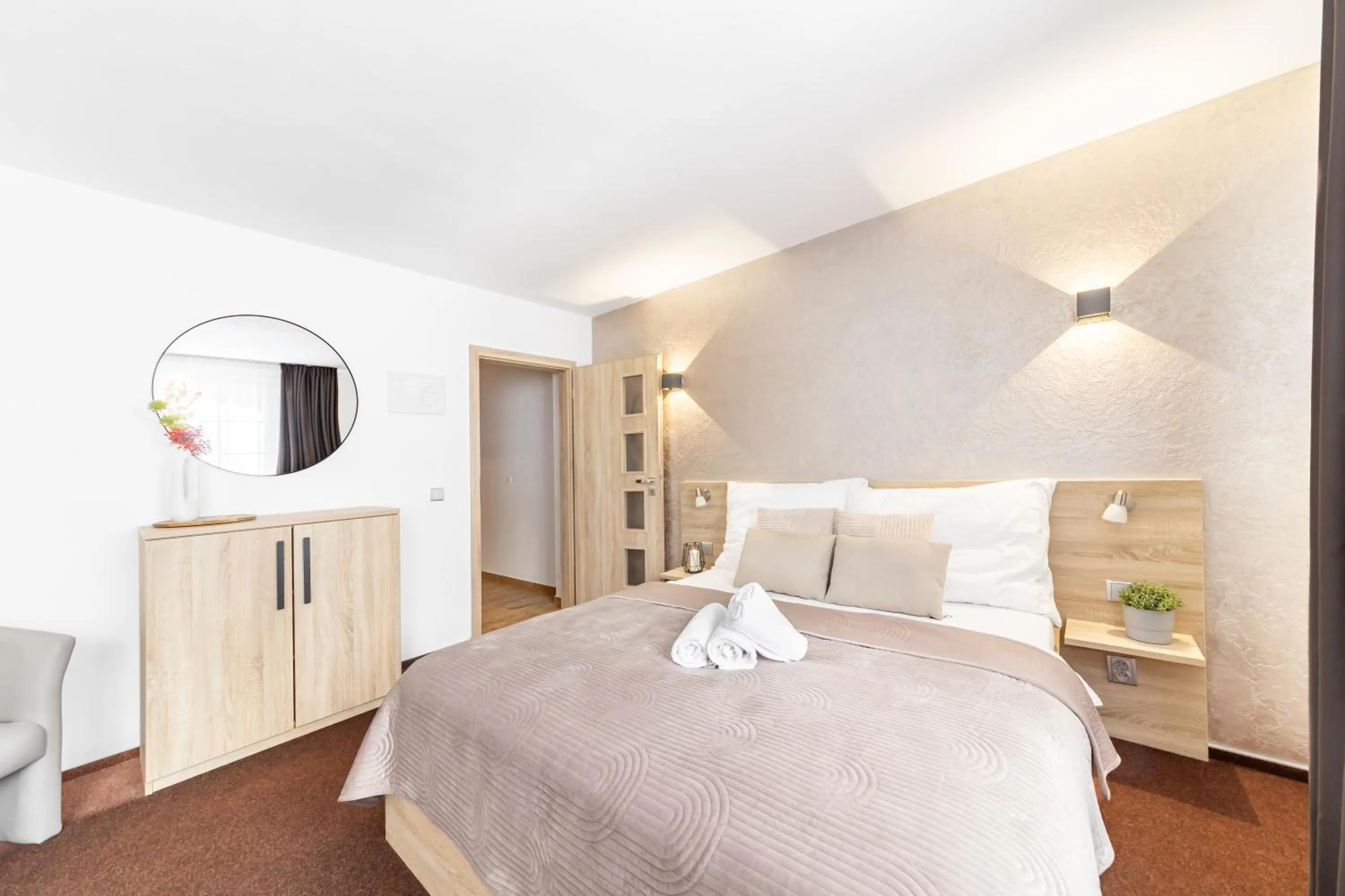 Bed in Penzion Pepovka