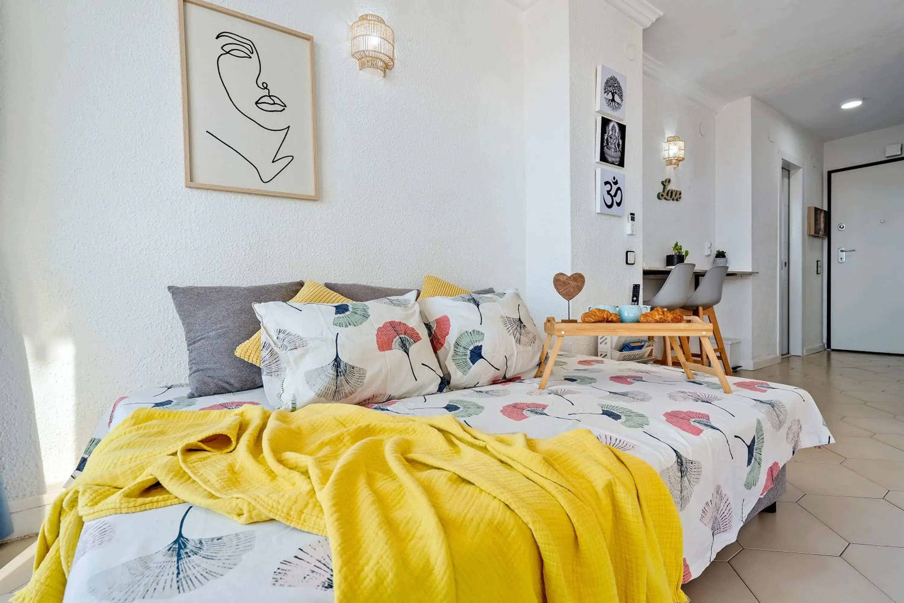 Bed in Salou apartment beach Bed in Salou apartment beach