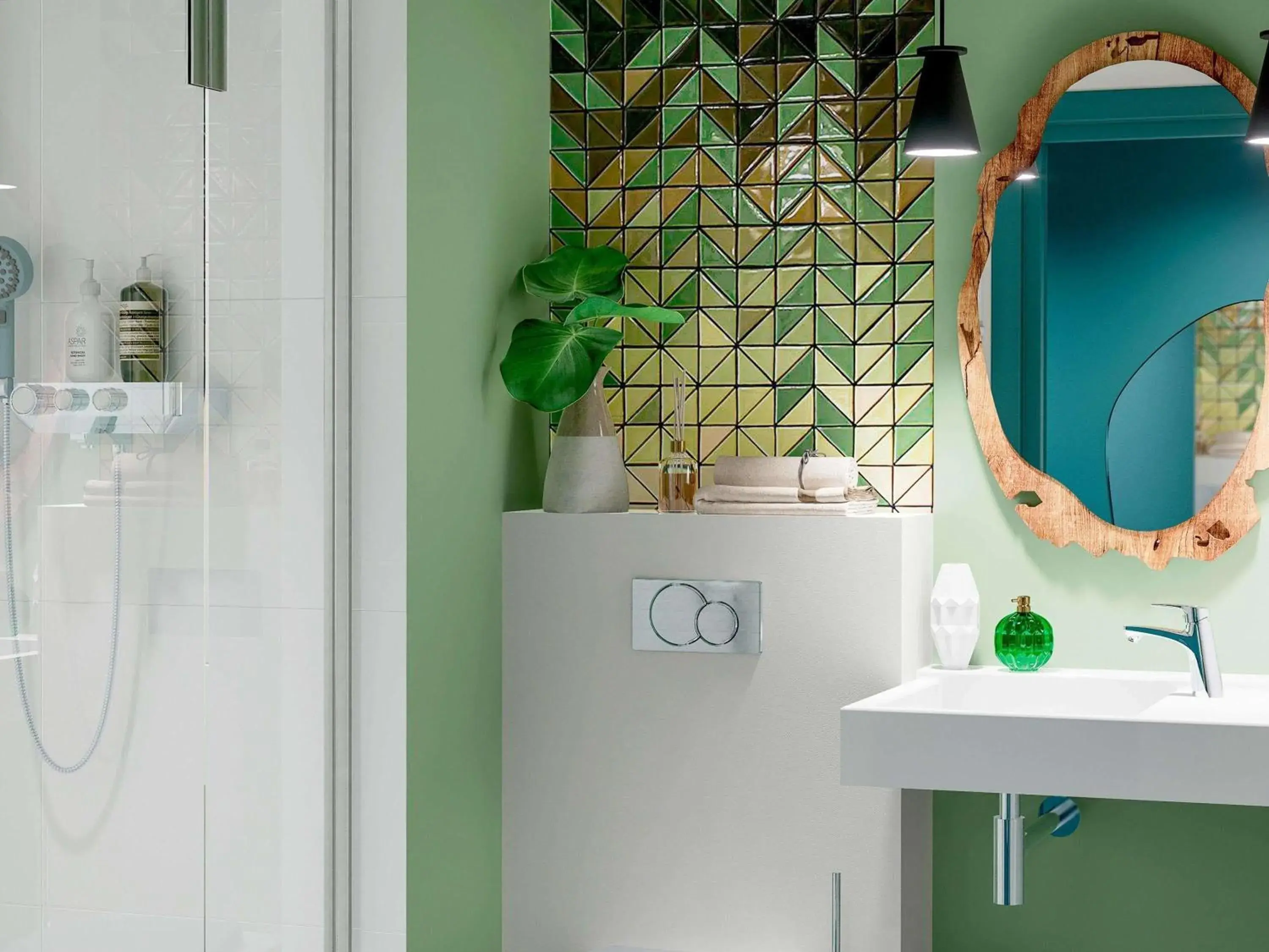 Bedroom in ibis Styles Bezons Paris La Défense Bedroom in ibis Styles Bezons Paris La Défense