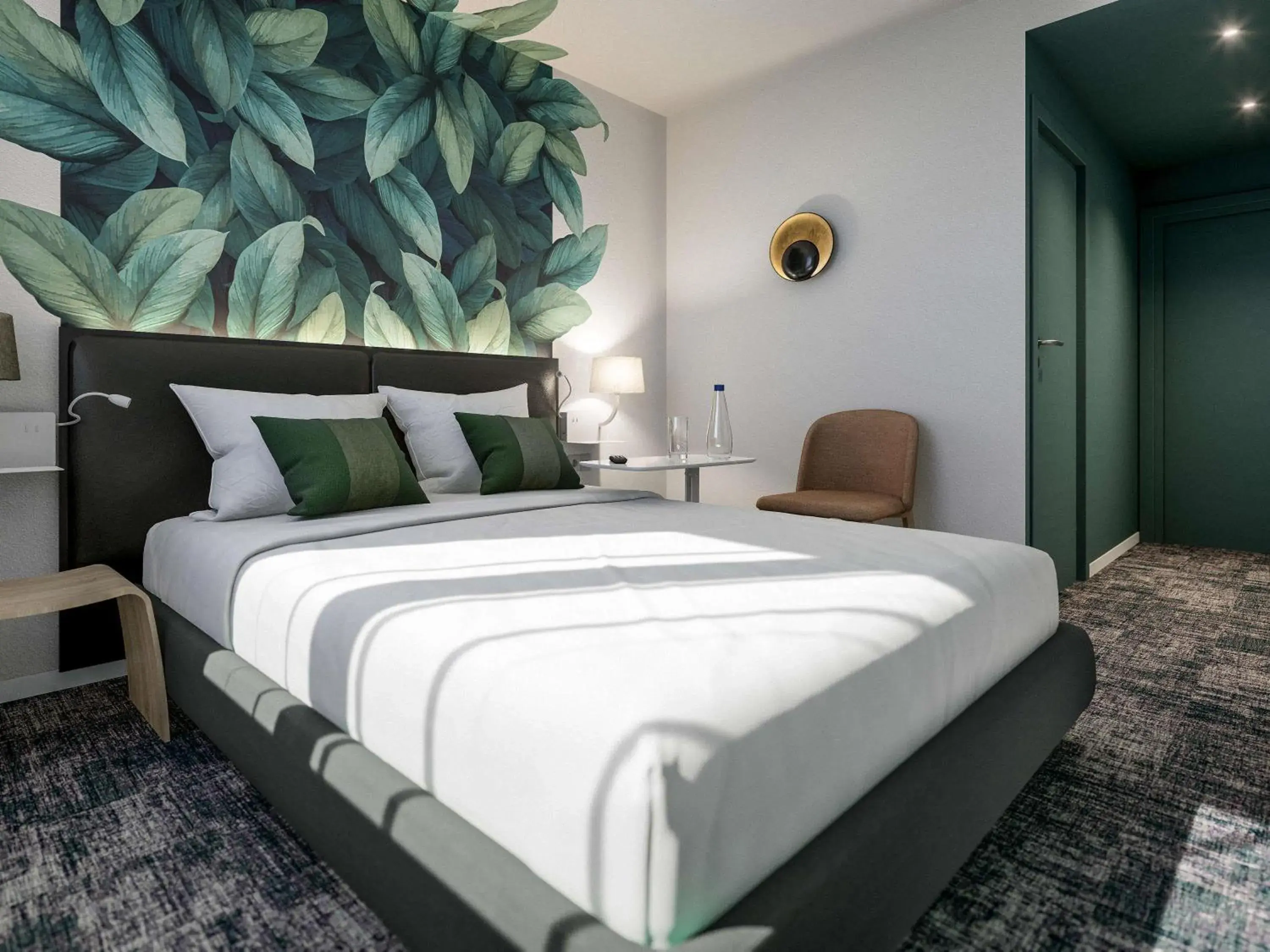 Bedroom, Bed in ibis Styles Bezons Paris La Défense Bedroom, Bed in ibis Styles Bezons Paris La Défense