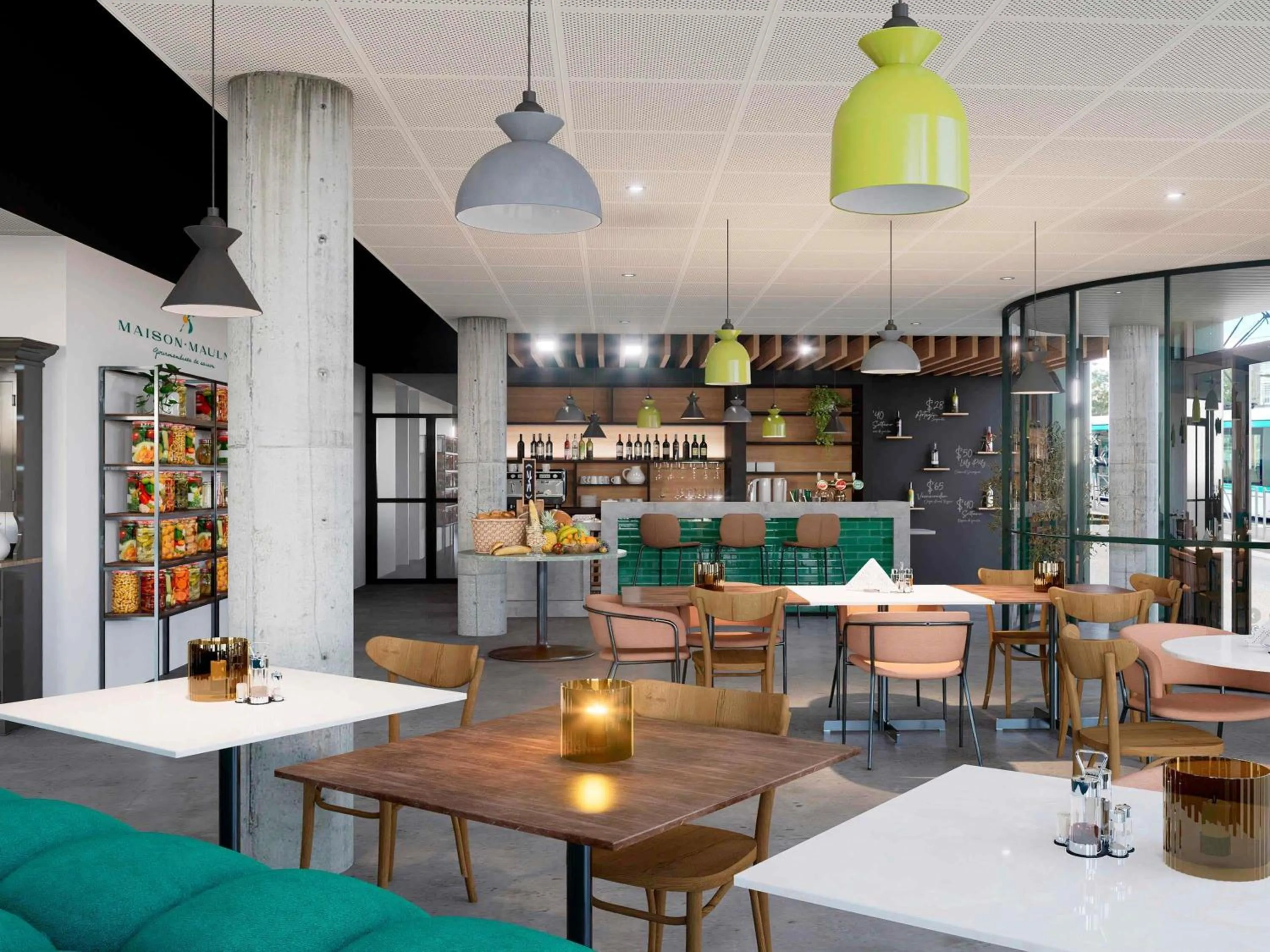 Restaurant/places to eat in ibis Styles Bezons Paris La Défense