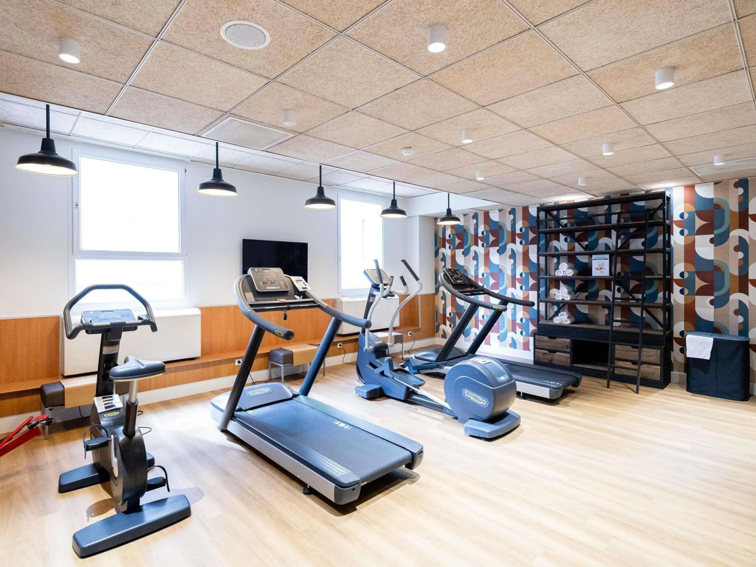 Fitness centre/facilities in greet Hotel Paris 13 Porte d'Italie