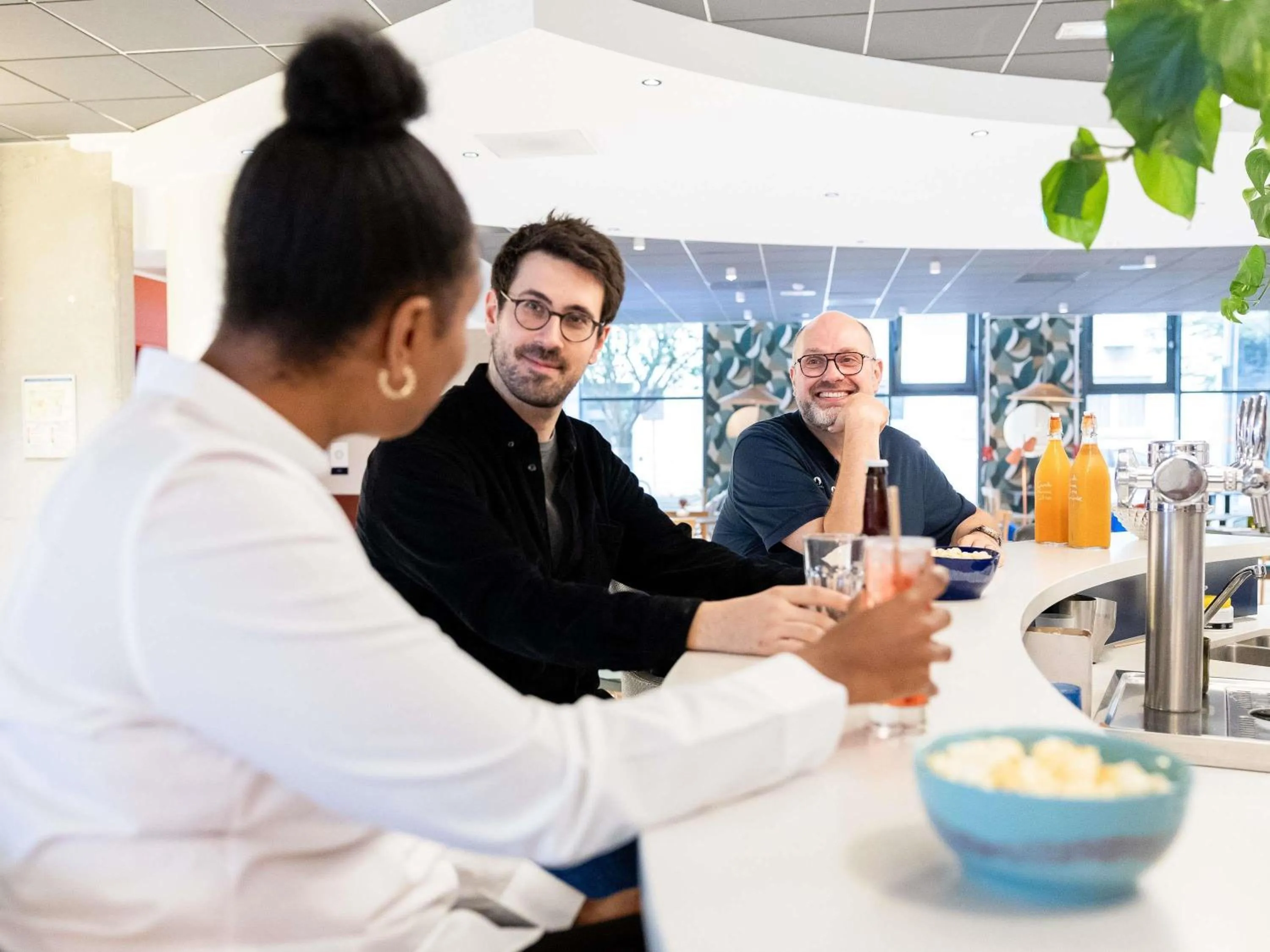 Lounge or bar in greet Hotel Paris 13 Porte d'Italie
