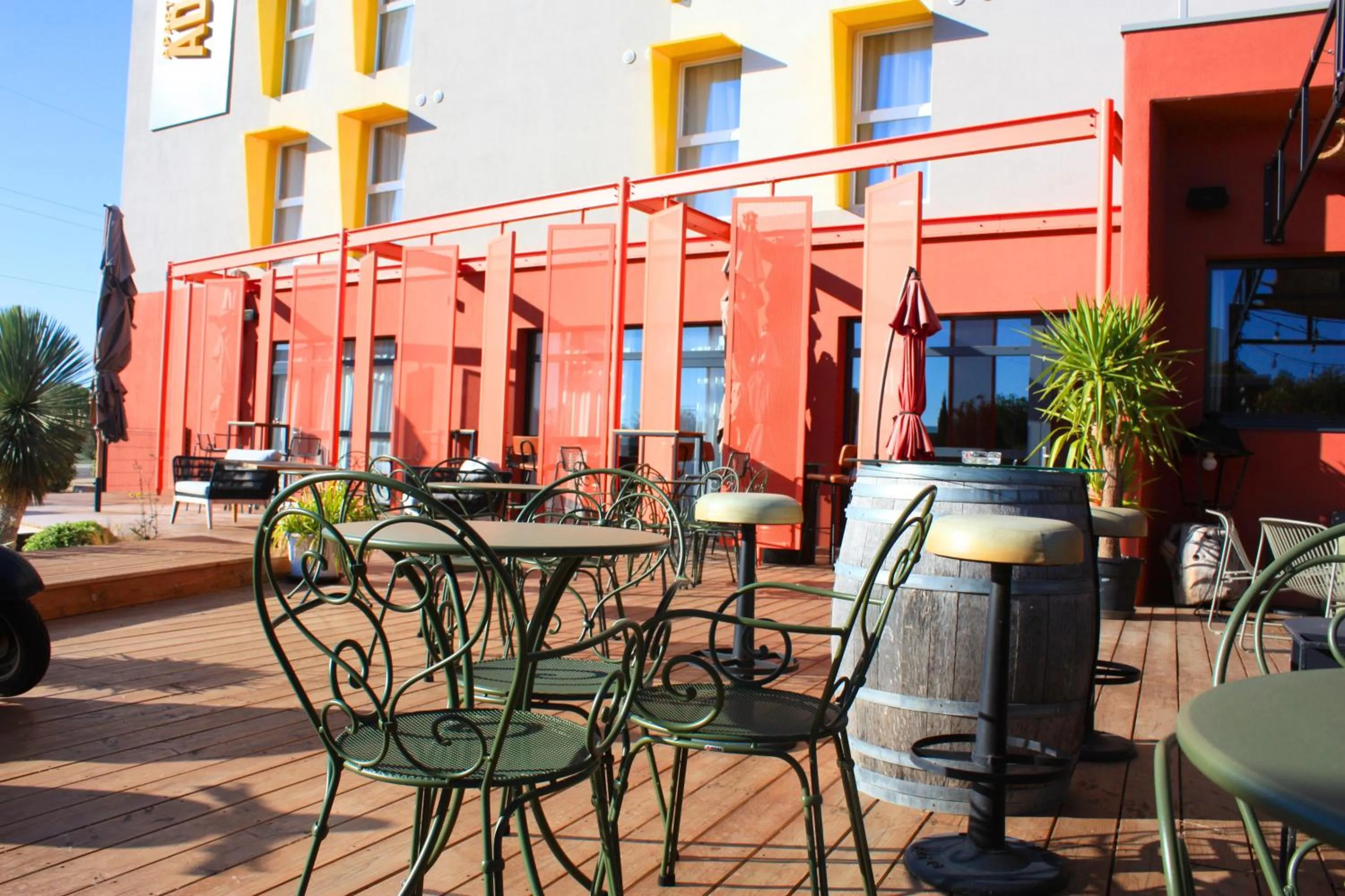 Balcony/Terrace in Aparthotel Adagio Access Porte de Camargue