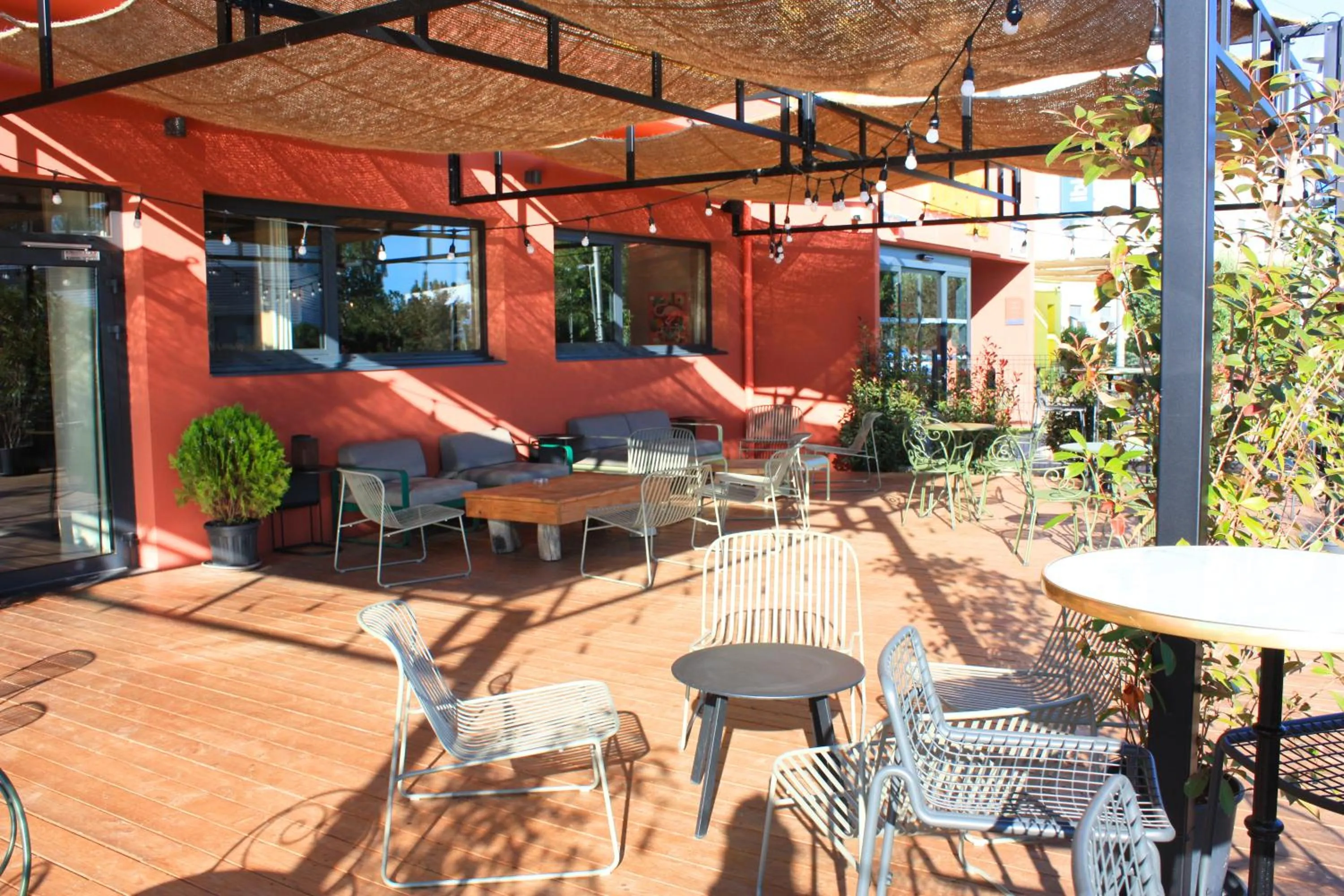 Balcony/Terrace in Aparthotel Adagio Access Porte de Camargue