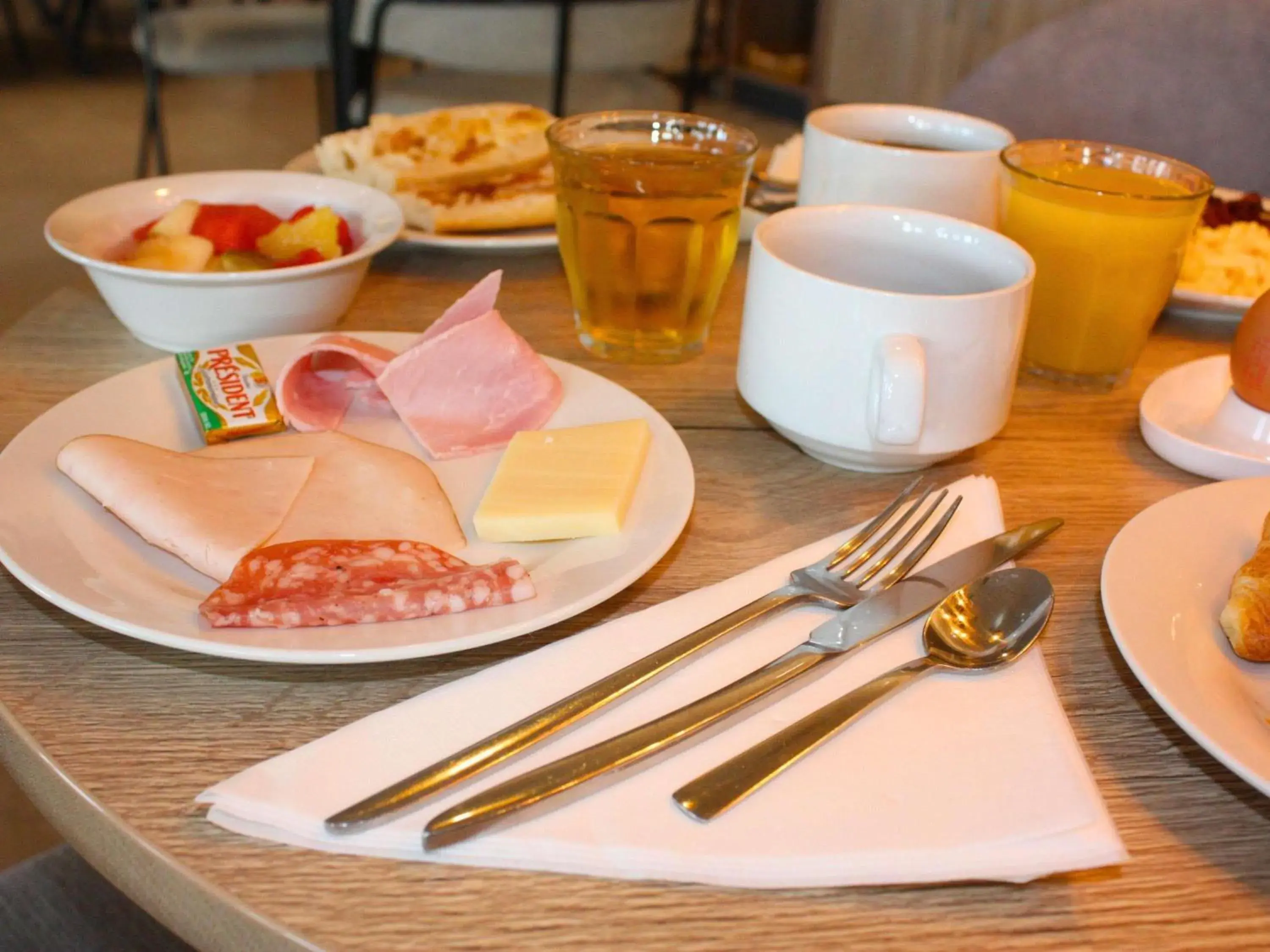 Breakfast in Aparthotel Adagio Access Porte de Camargue Breakfast in Aparthotel Adagio Access Porte de Camargue