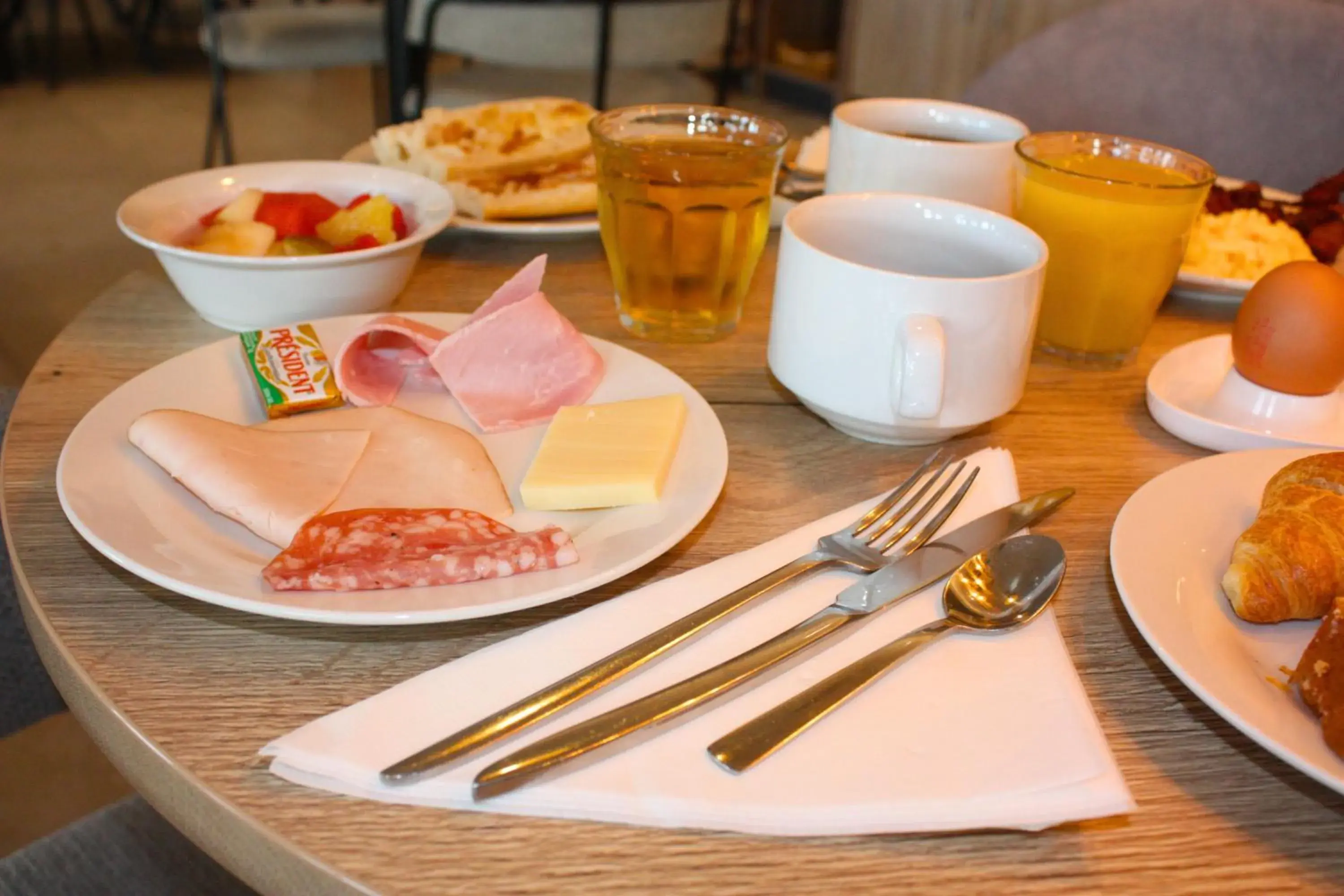 Breakfast in Aparthotel Adagio Access Porte de Camargue Breakfast in Aparthotel Adagio Access Porte de Camargue