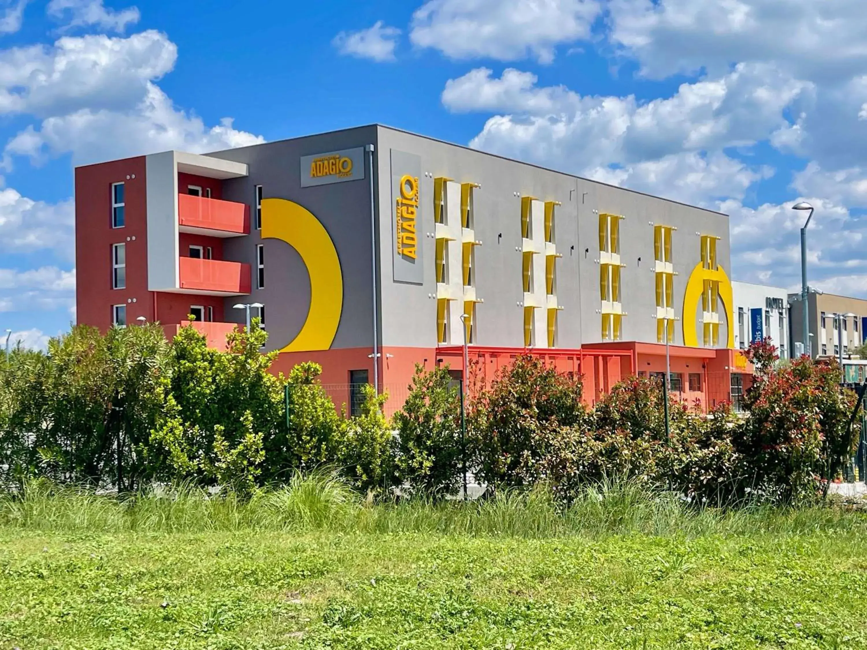 Property building in Aparthotel Adagio Access Porte de Camargue Property building in Aparthotel Adagio Access Porte de Camargue