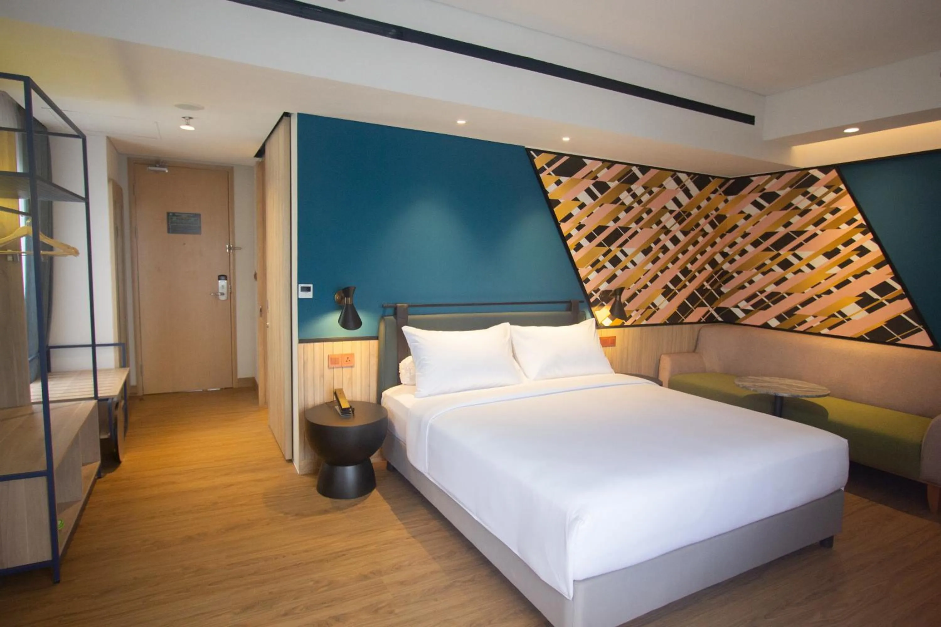 Bedroom, Bed in ibis Styles Serpong BSD City