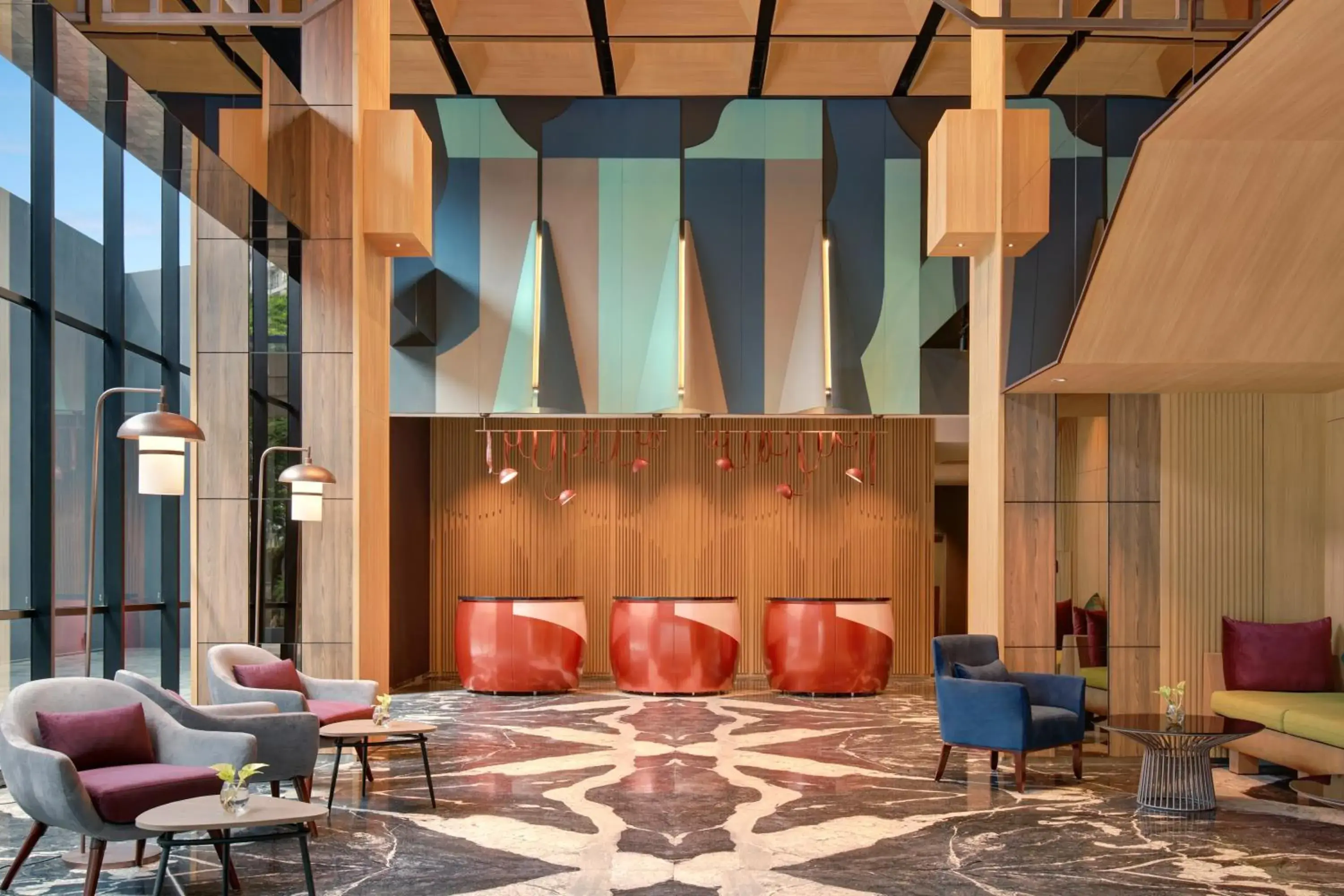 Lobby or reception in ibis Styles Serpong BSD City Lobby or reception in ibis Styles Serpong BSD City