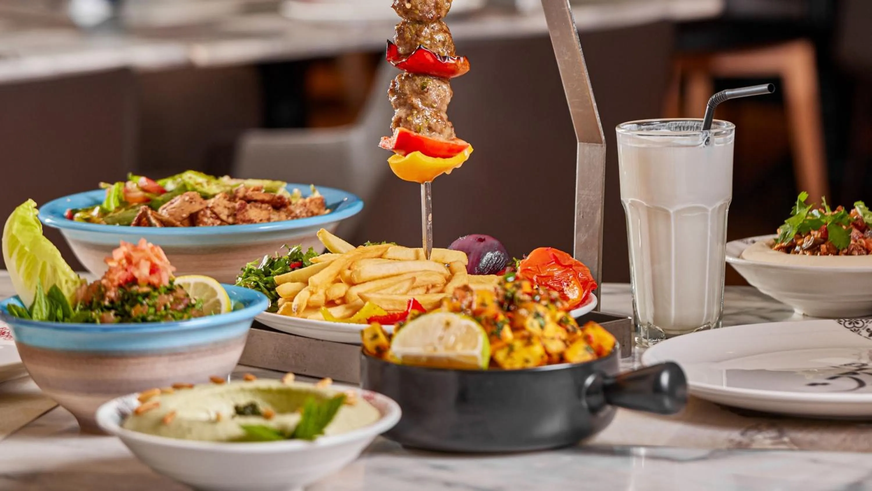 Restaurant/places to eat in The Abdali Boulevard Hotel
