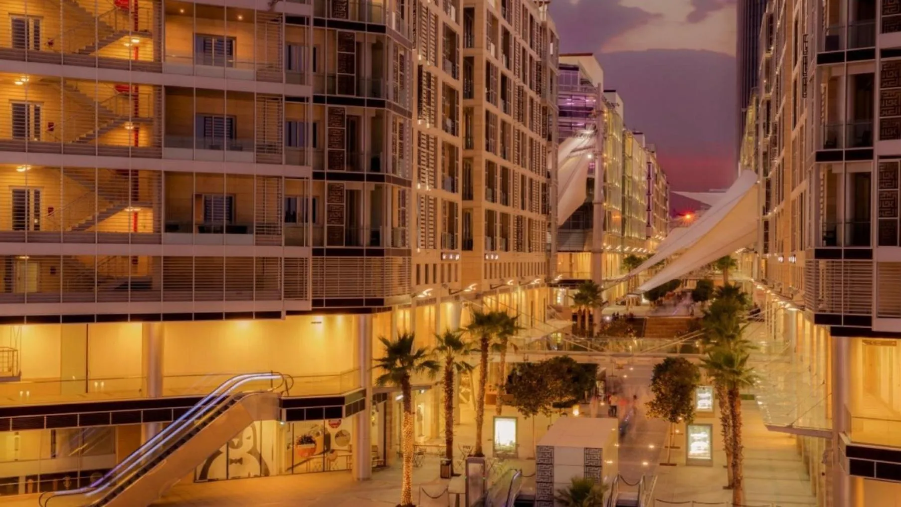 Property building in The Abdali Boulevard Hotel