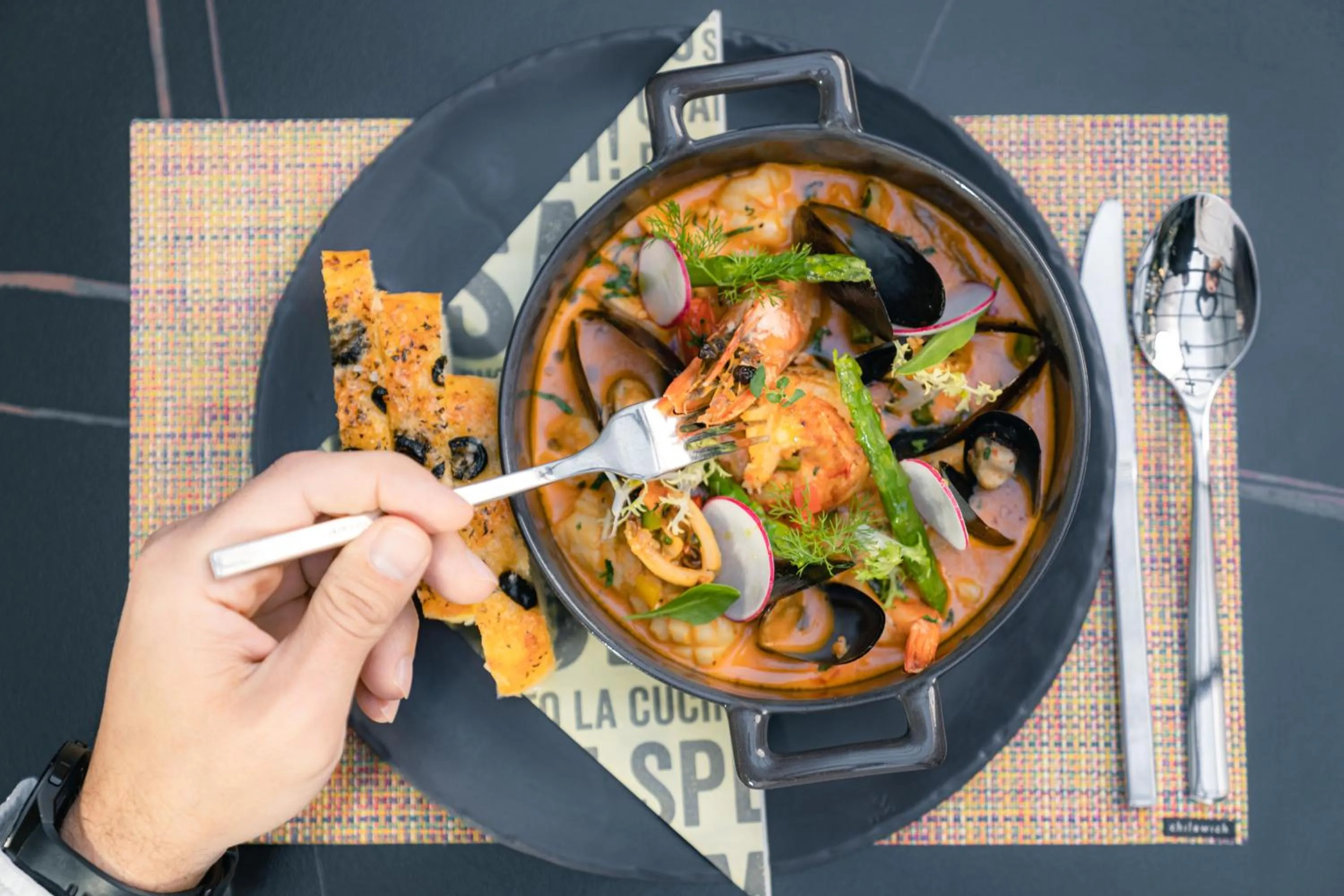 Restaurant/places to eat in The Abdali Boulevard Hotel