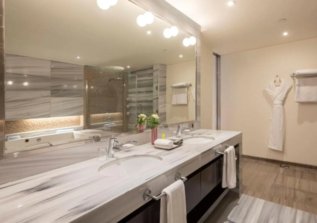 Bathroom in The Abdali Boulevard Hotel