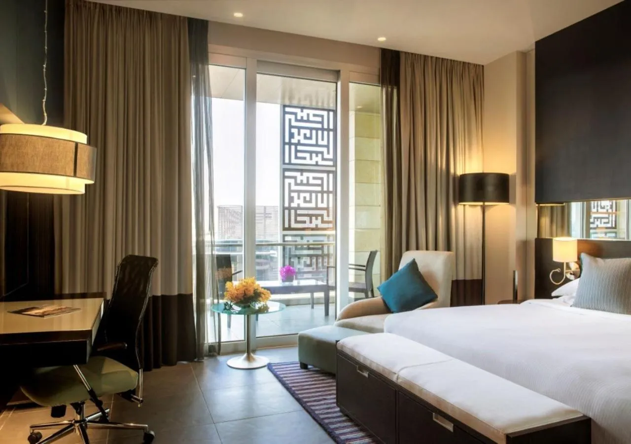 Bedroom, Bed in The Abdali Boulevard Hotel