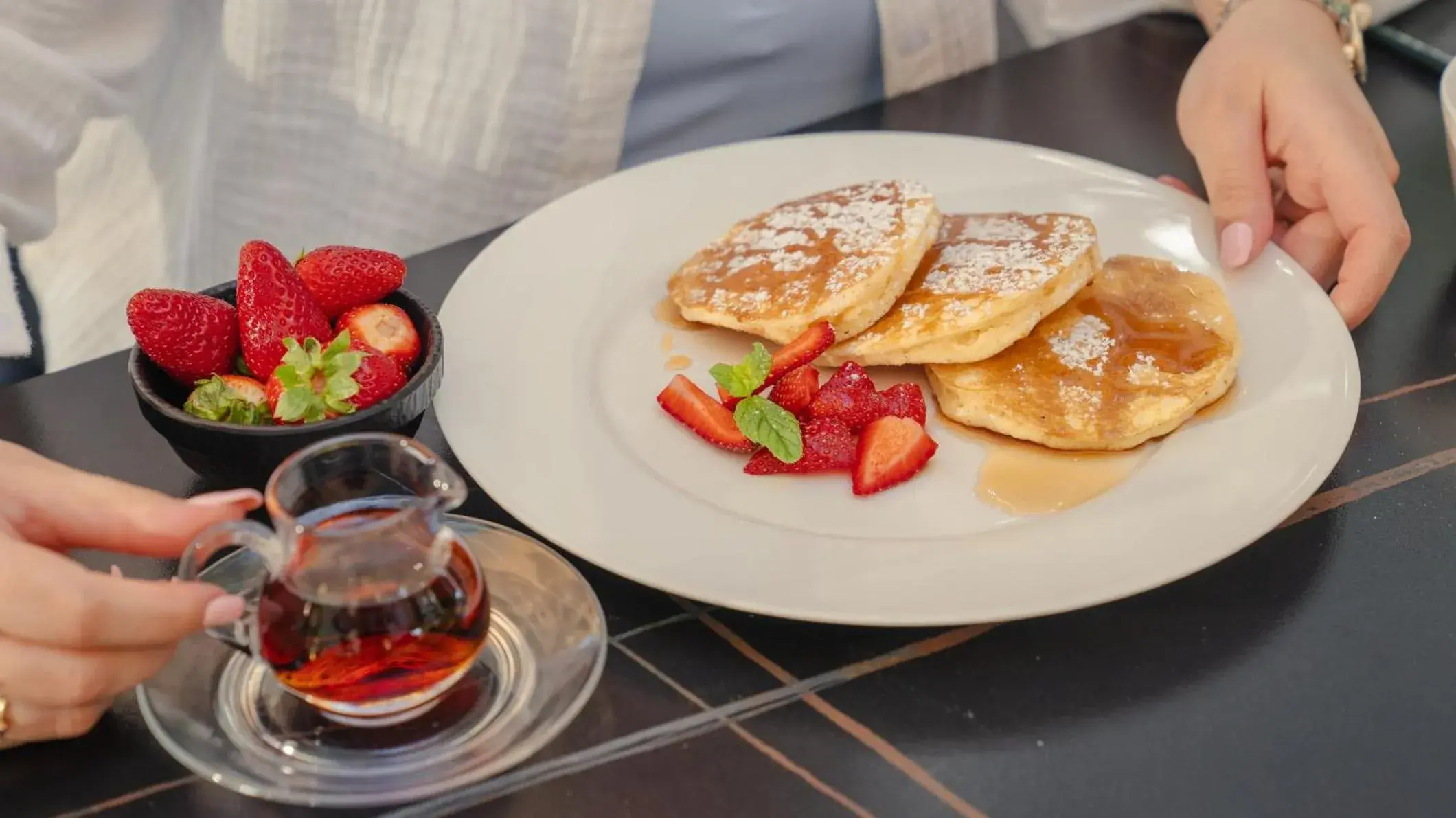 Breakfast in The Abdali Boulevard Hotel Breakfast in The Abdali Boulevard Hotel