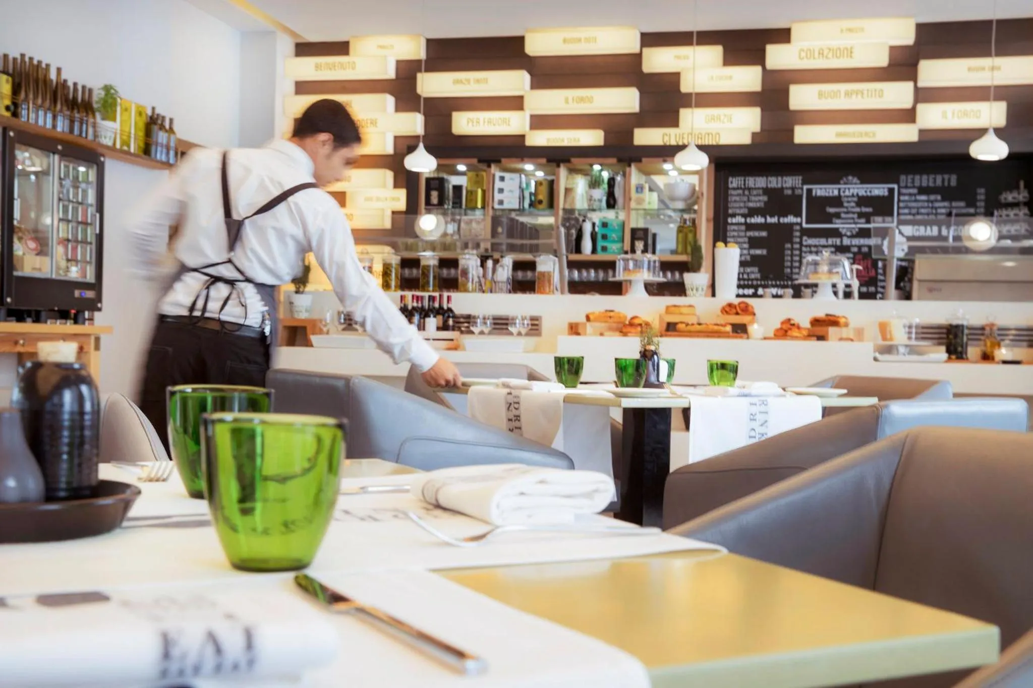 Breakfast in The Abdali Boulevard Hotel