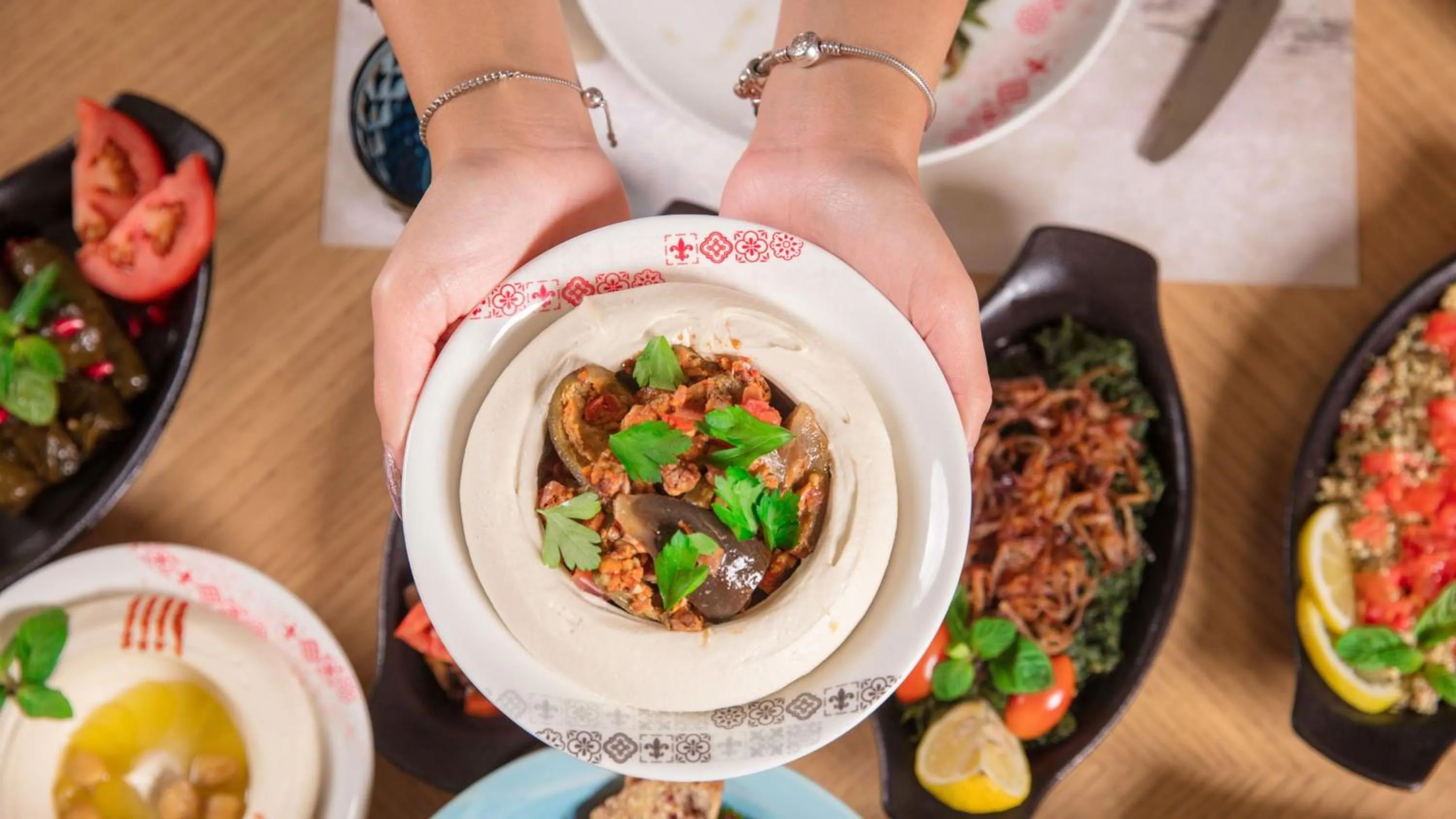 Restaurant/places to eat in The Abdali Boulevard Hotel