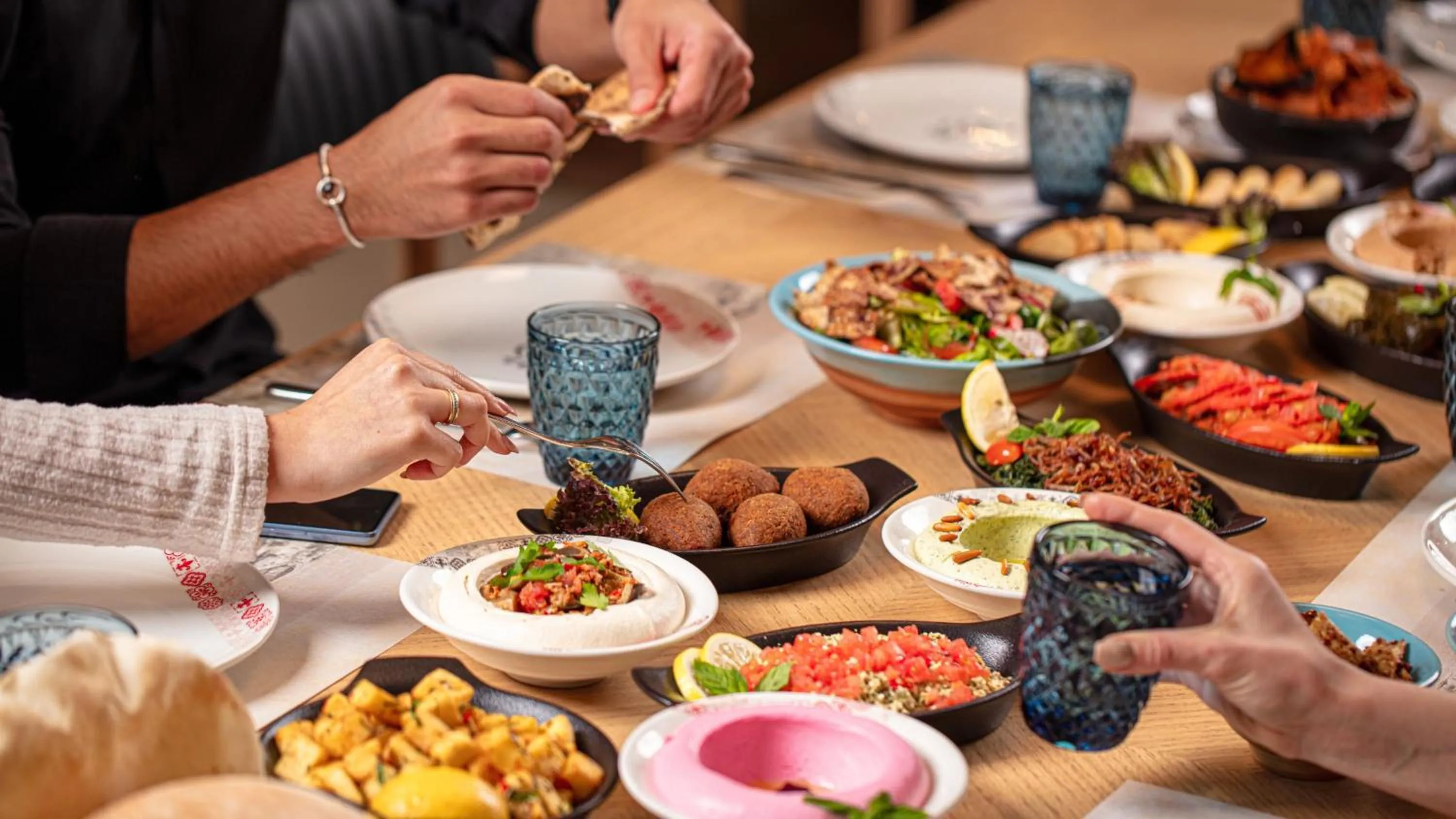 Restaurant/places to eat in The Abdali Boulevard Hotel