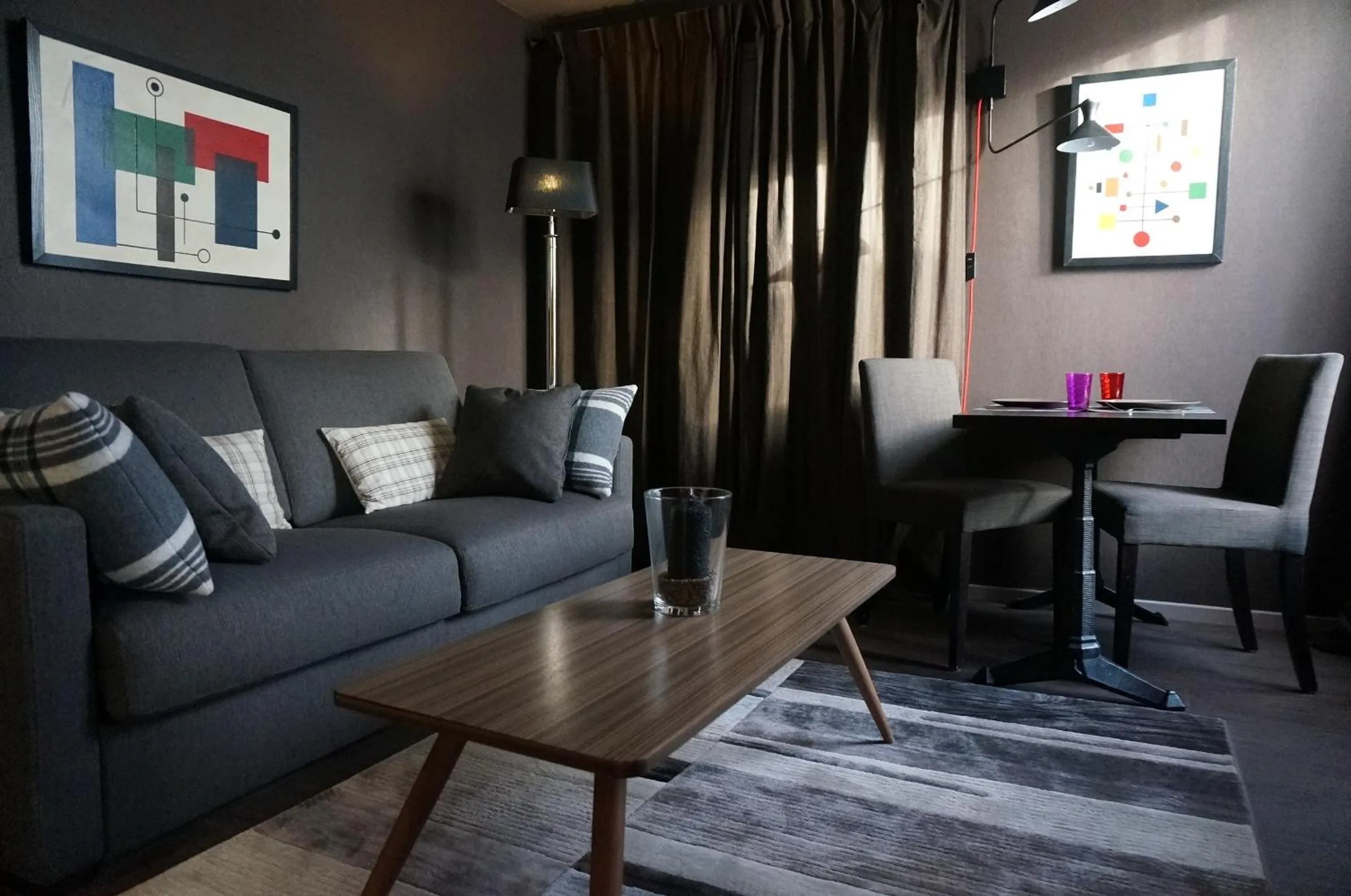 Living room in Le 84 Sainte-Cath'