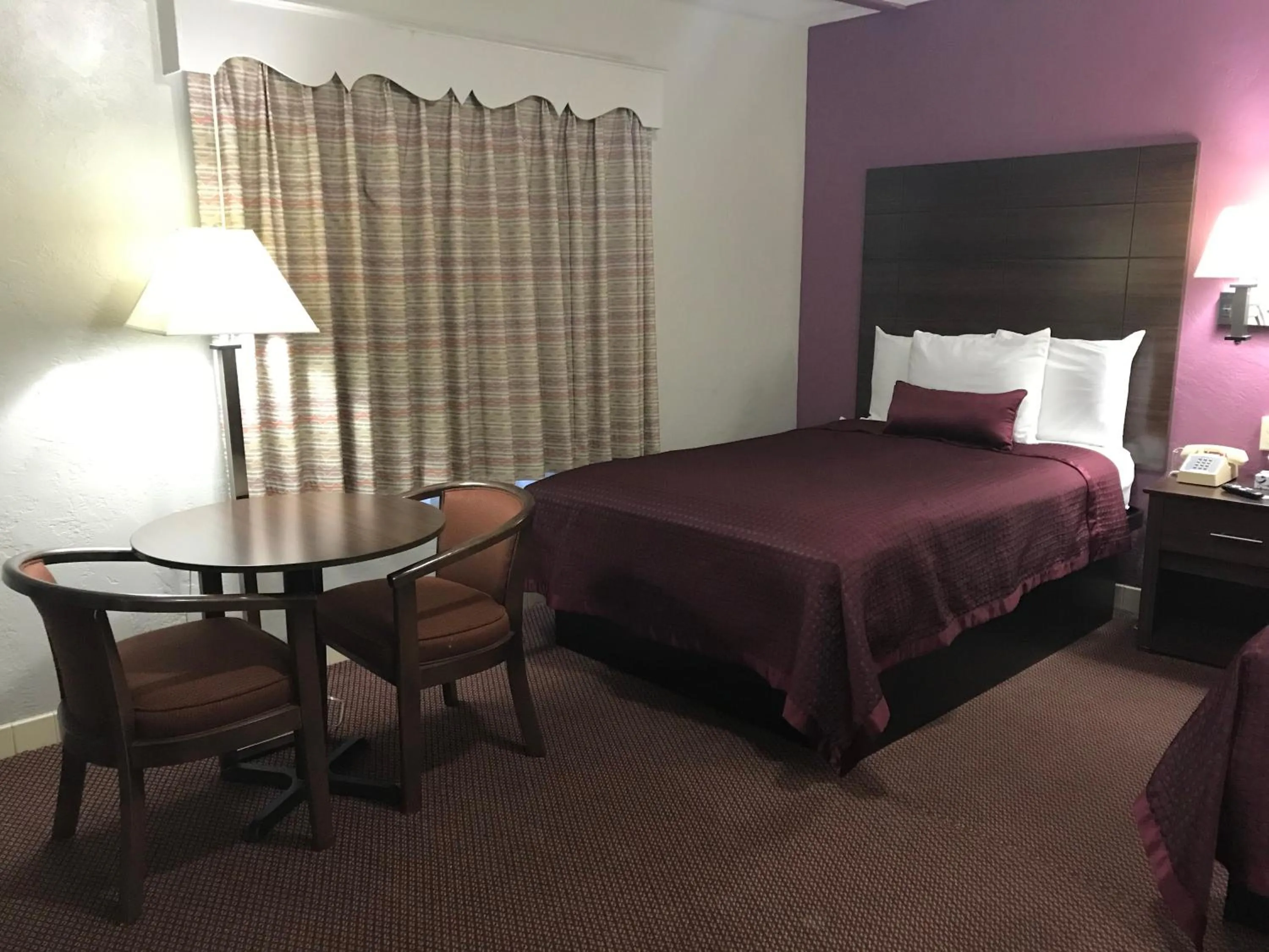 Bed in Silver Princess Motel