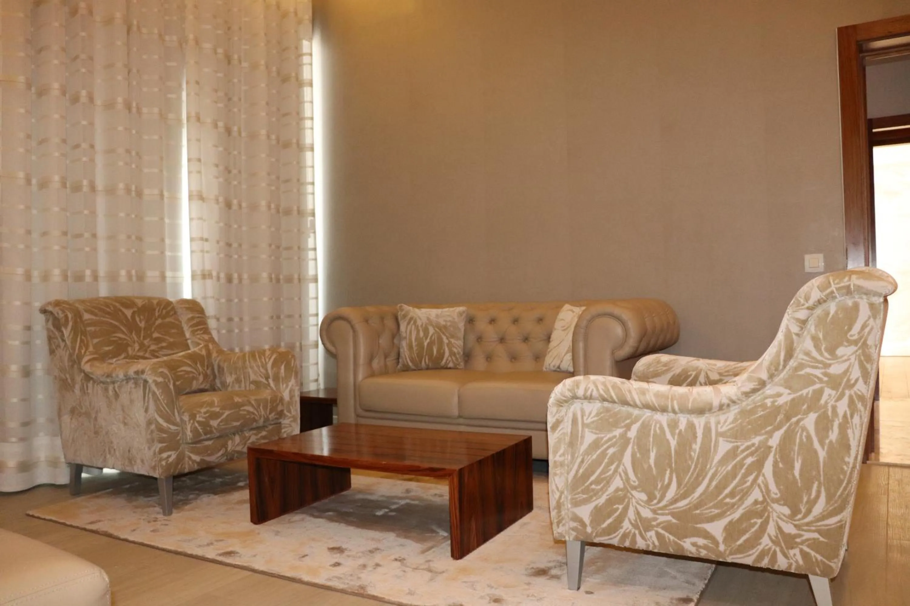 Seating area in Afrin Prestige Hotel