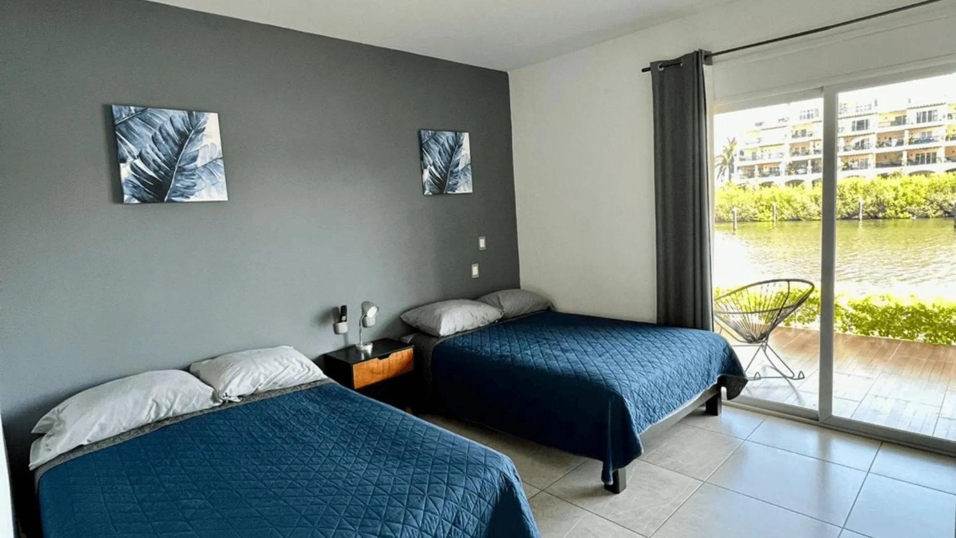 Bed in Pacifika Marina Mazatlán