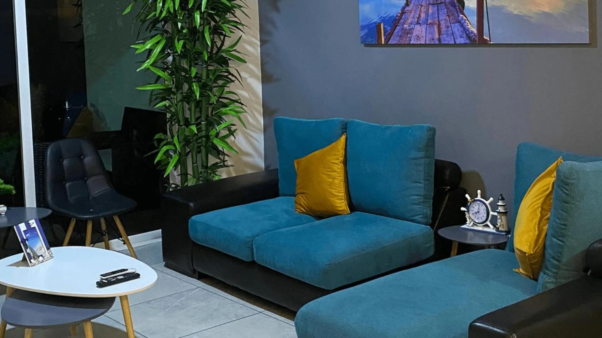 Living room in Pacifika Marina Mazatlán