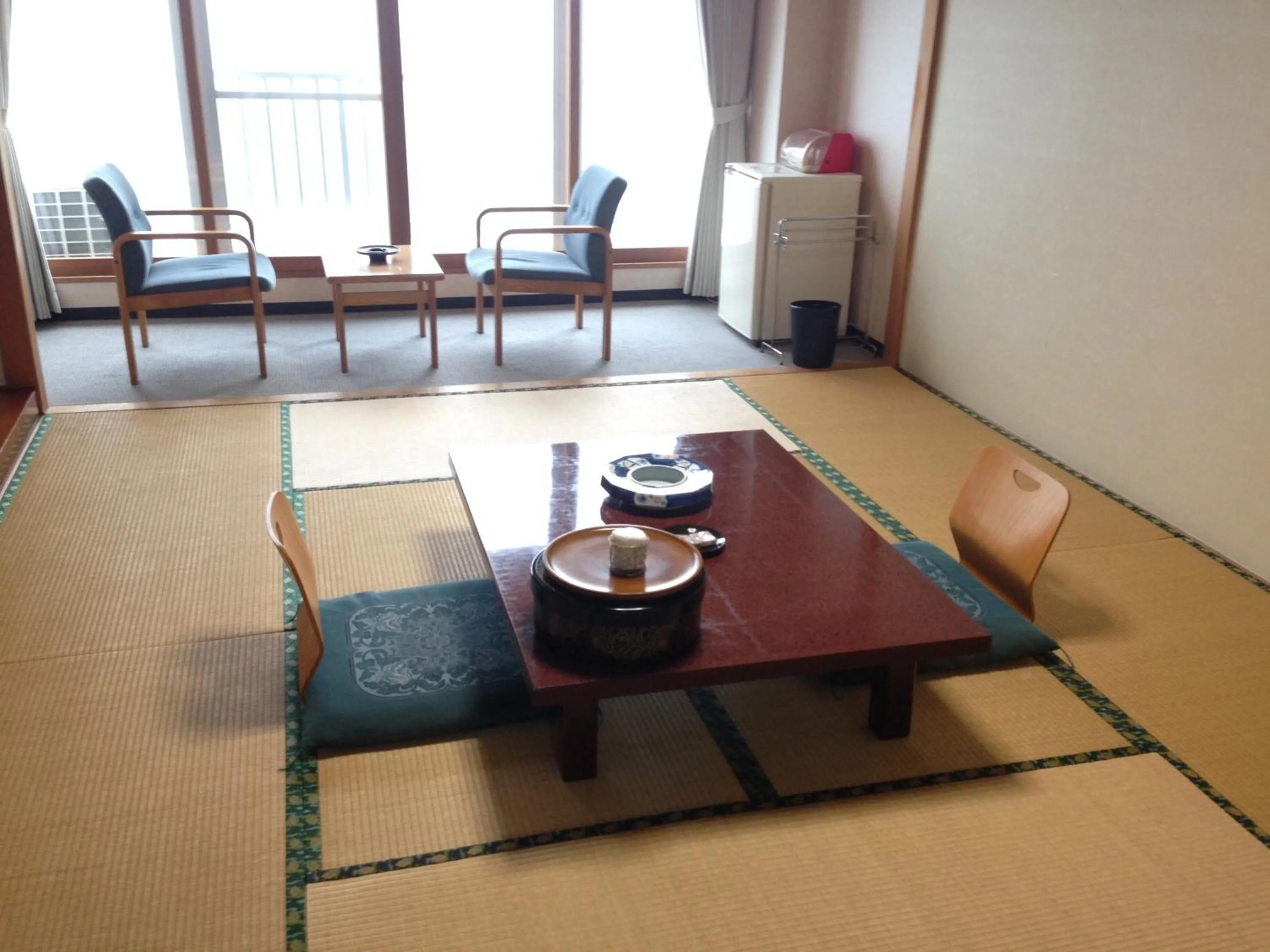 Decorative detail in Hokkai Hotel