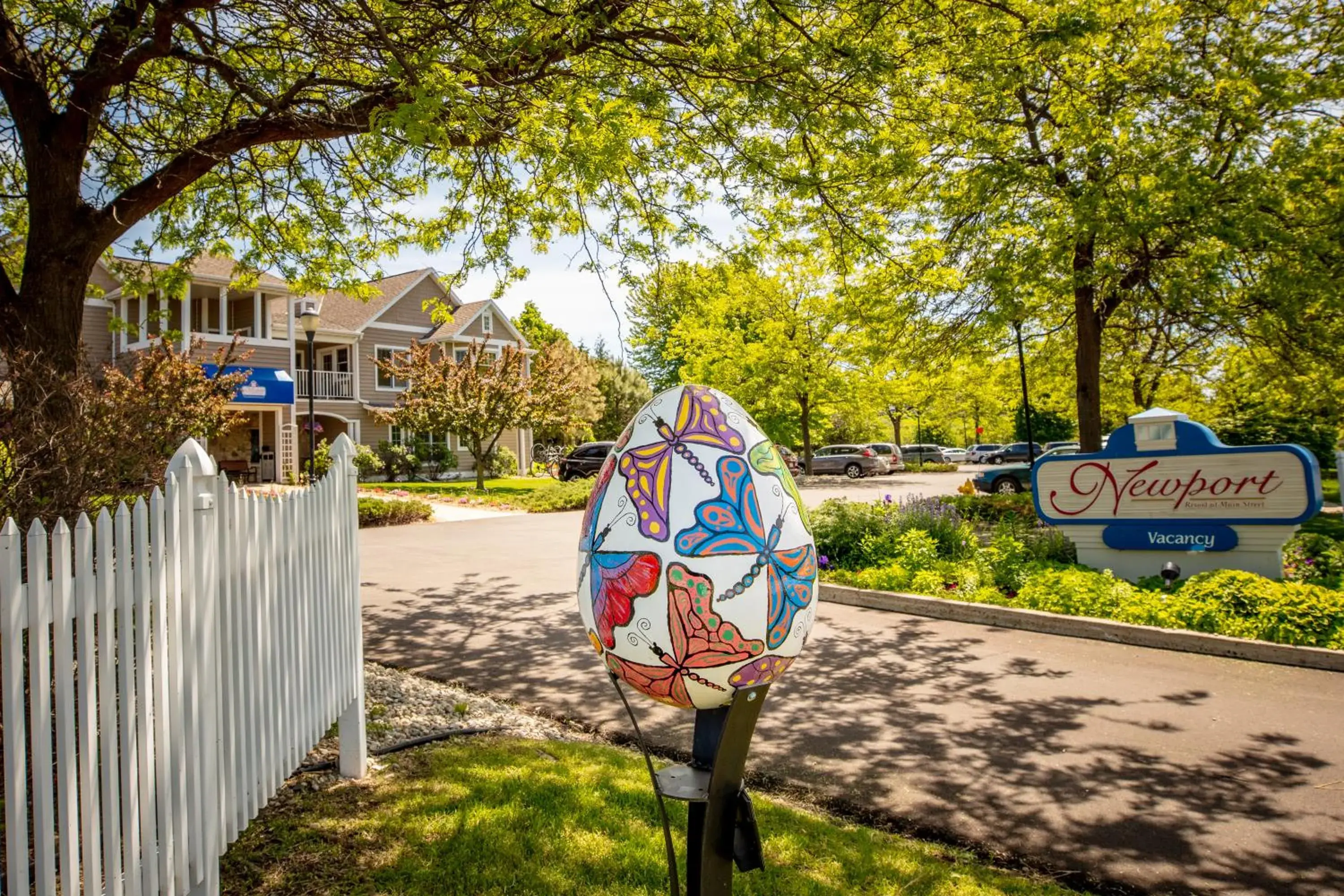 Facade/entrance in Newport Resort Facade/entrance in Newport Resort
