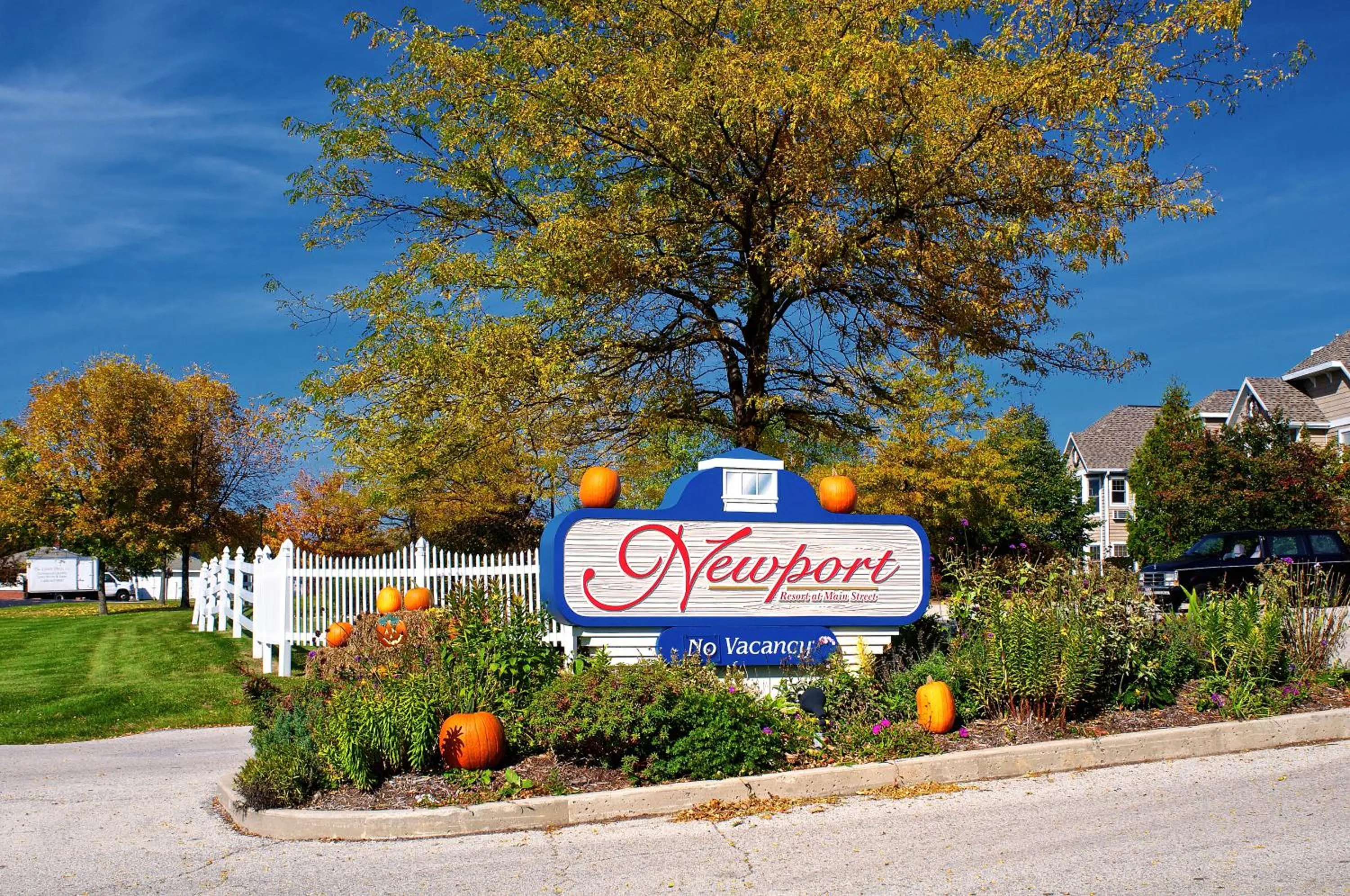 Property logo or sign in Newport Resort