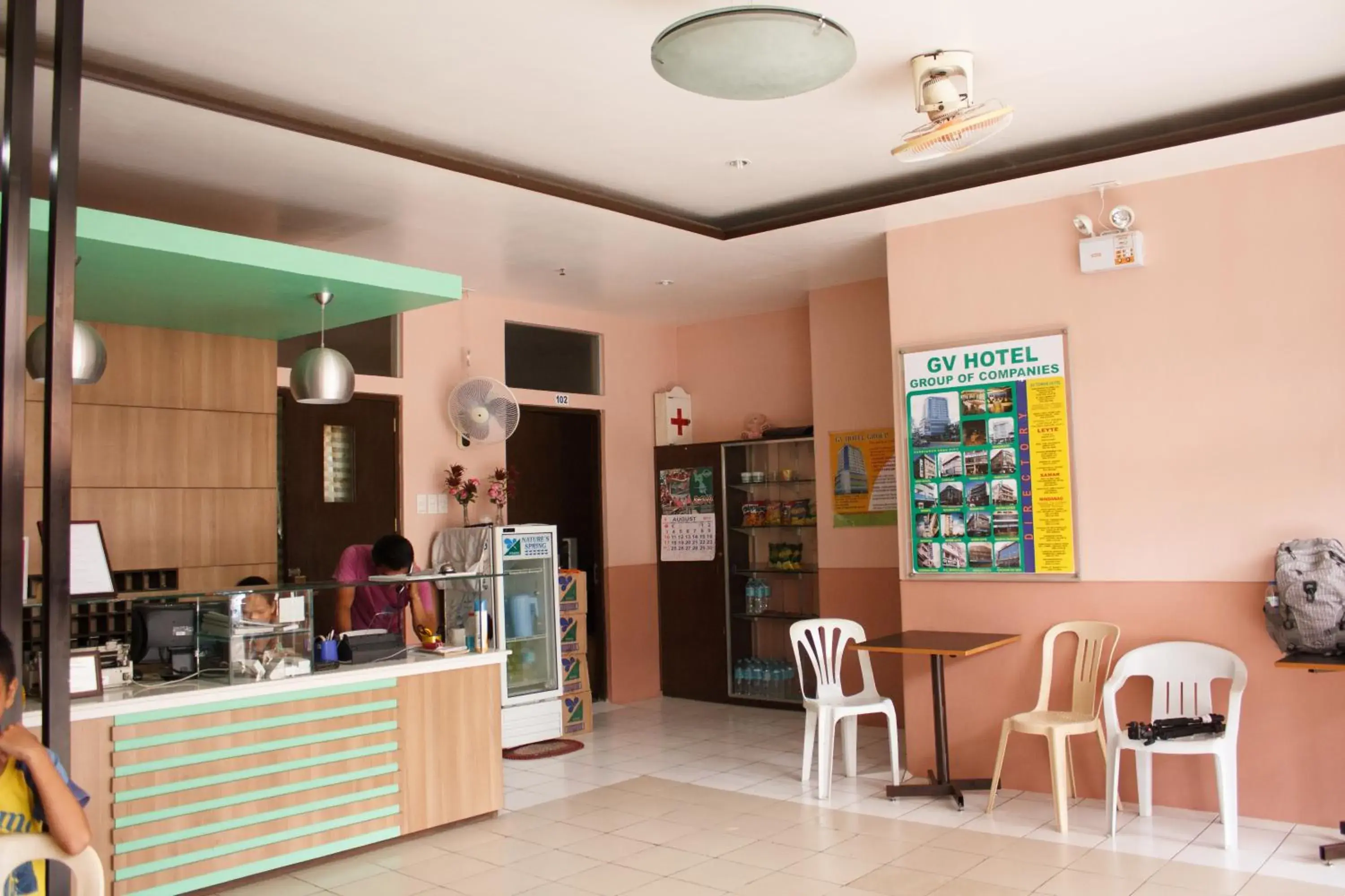 Lobby or reception in GV Hotel - Maasin Lobby or reception in GV Hotel - Maasin