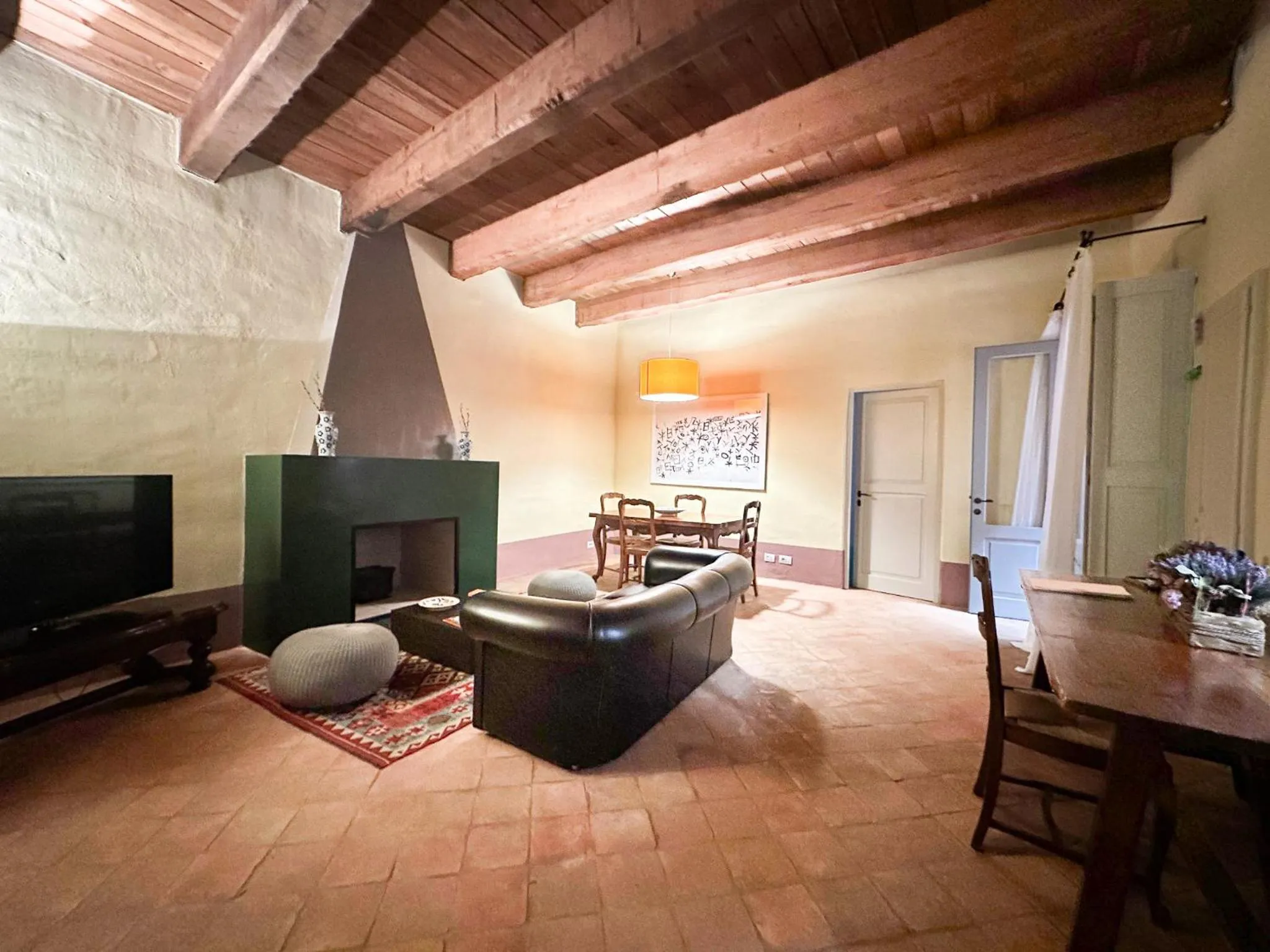 Living room in Castello Di Postignano Relais